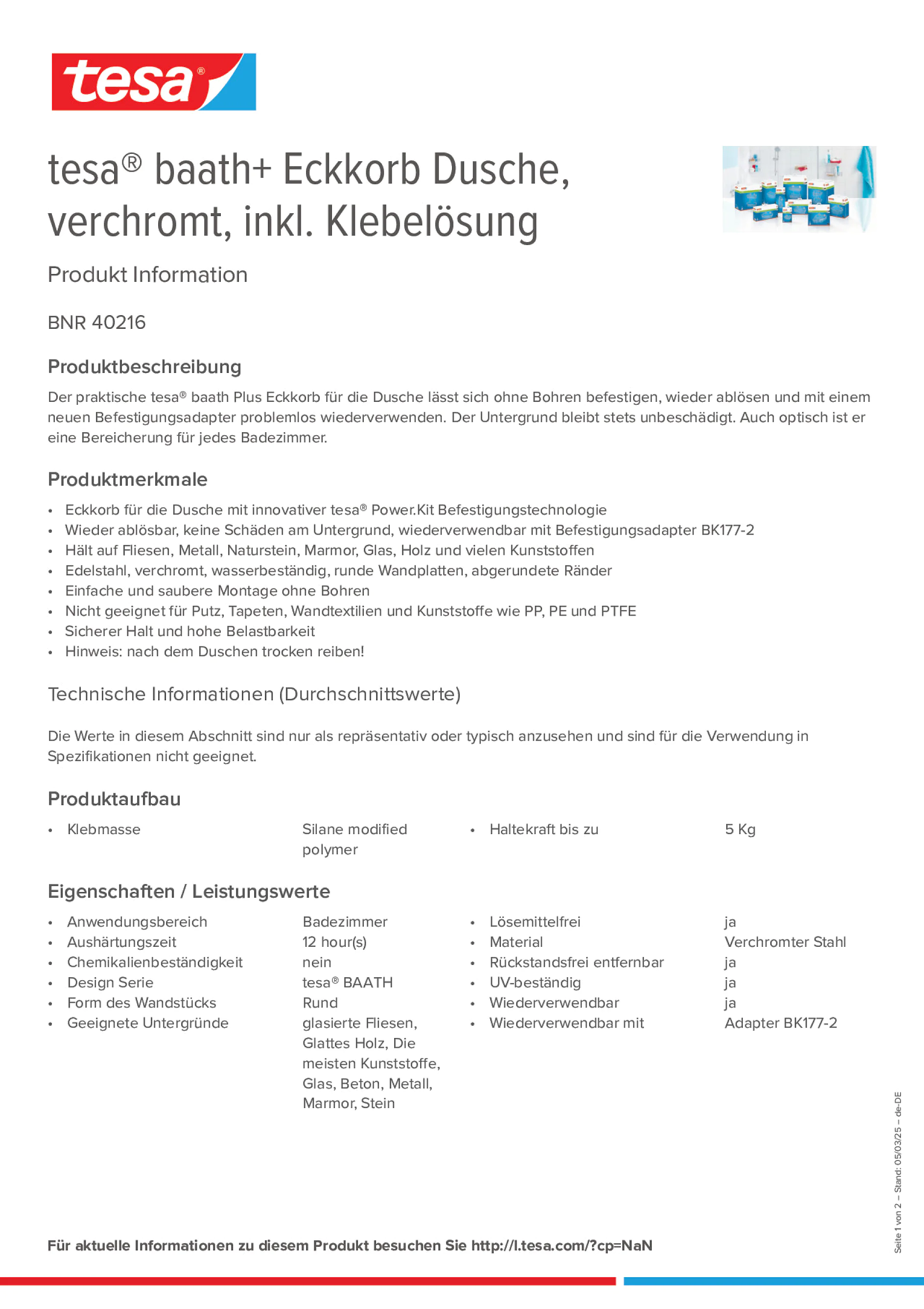 Product information_tesa® 40216_de-DE
