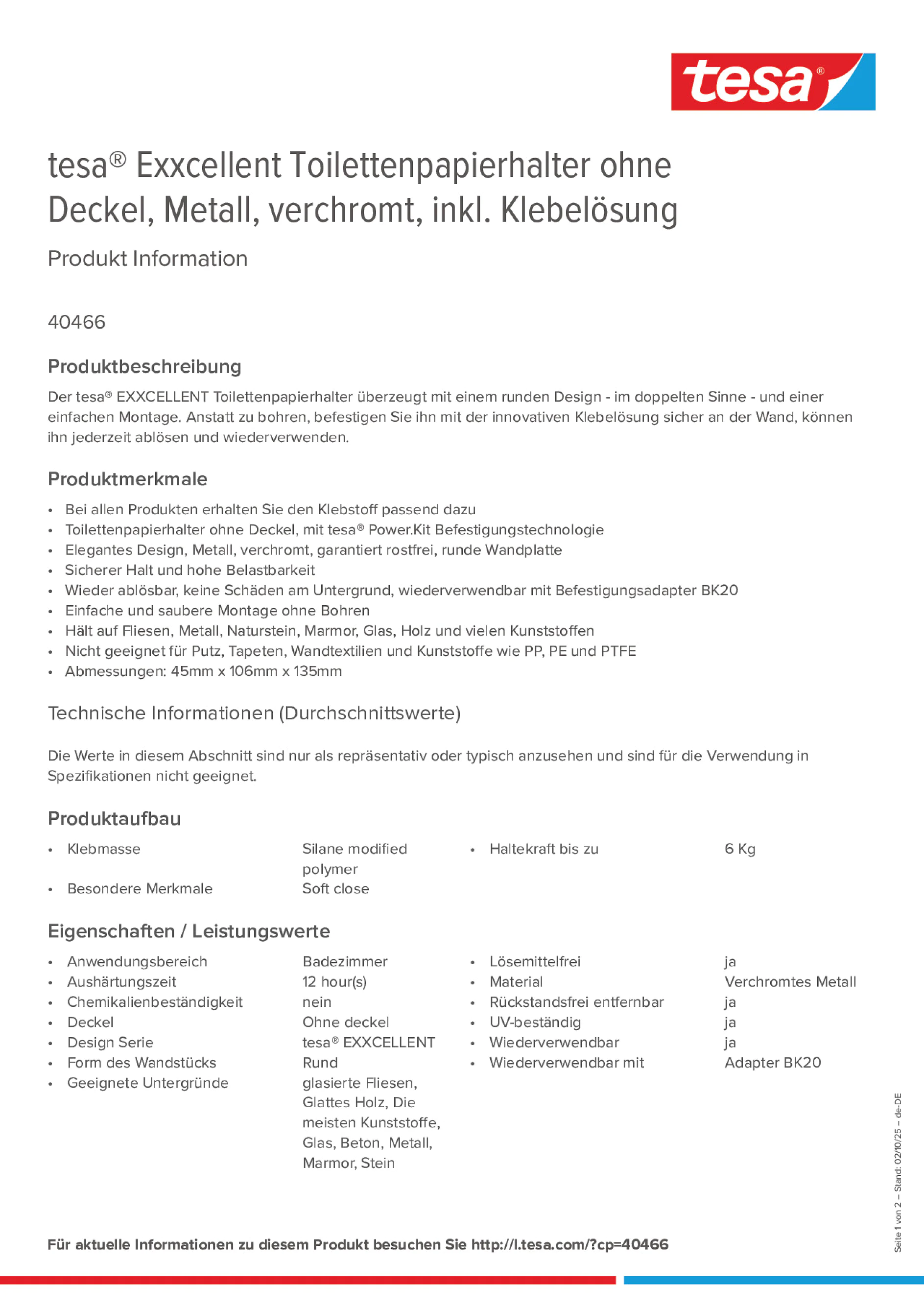 Product information_tesa® 40466_de-DE