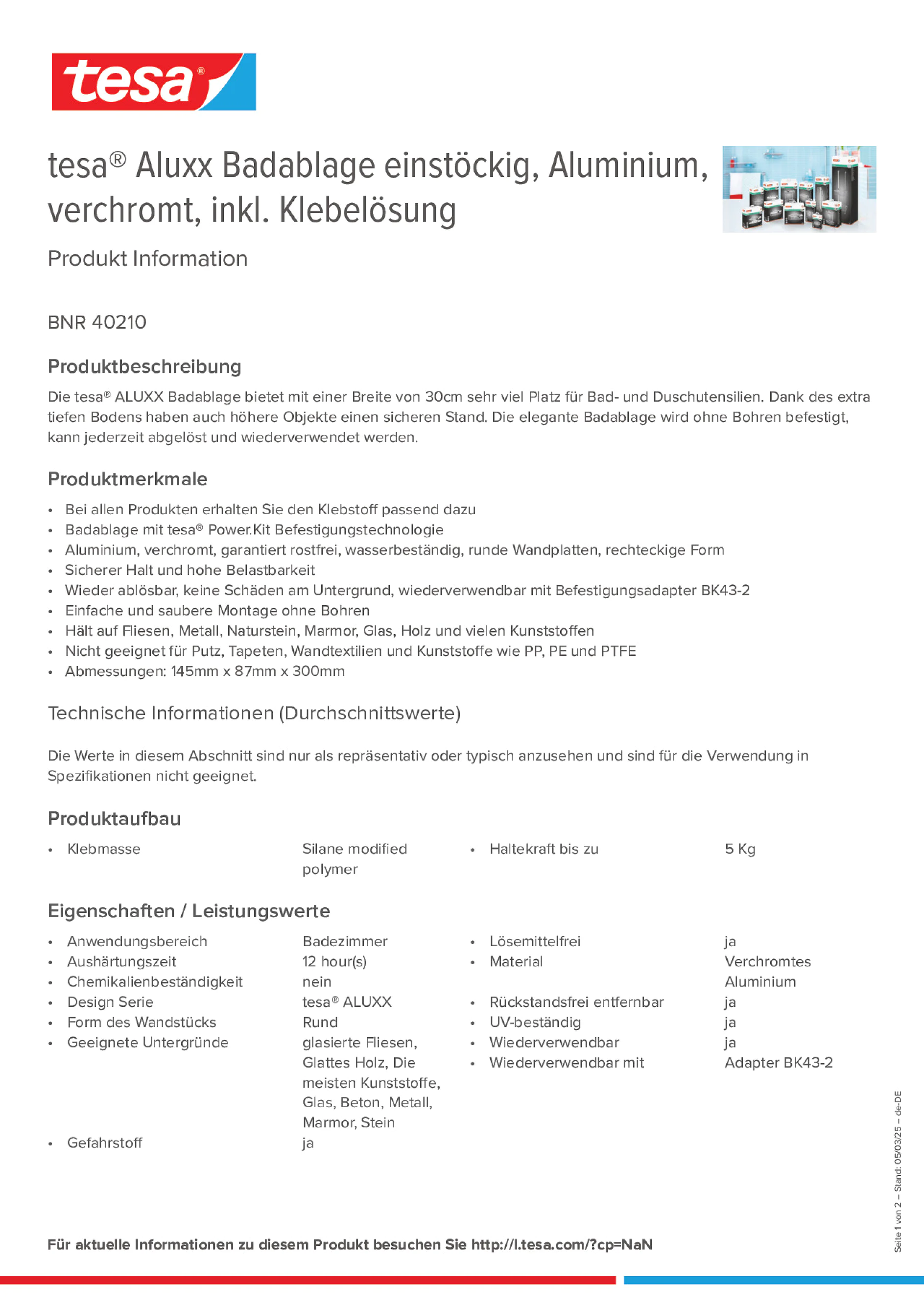 Product information_tesa® 40210_de-DE