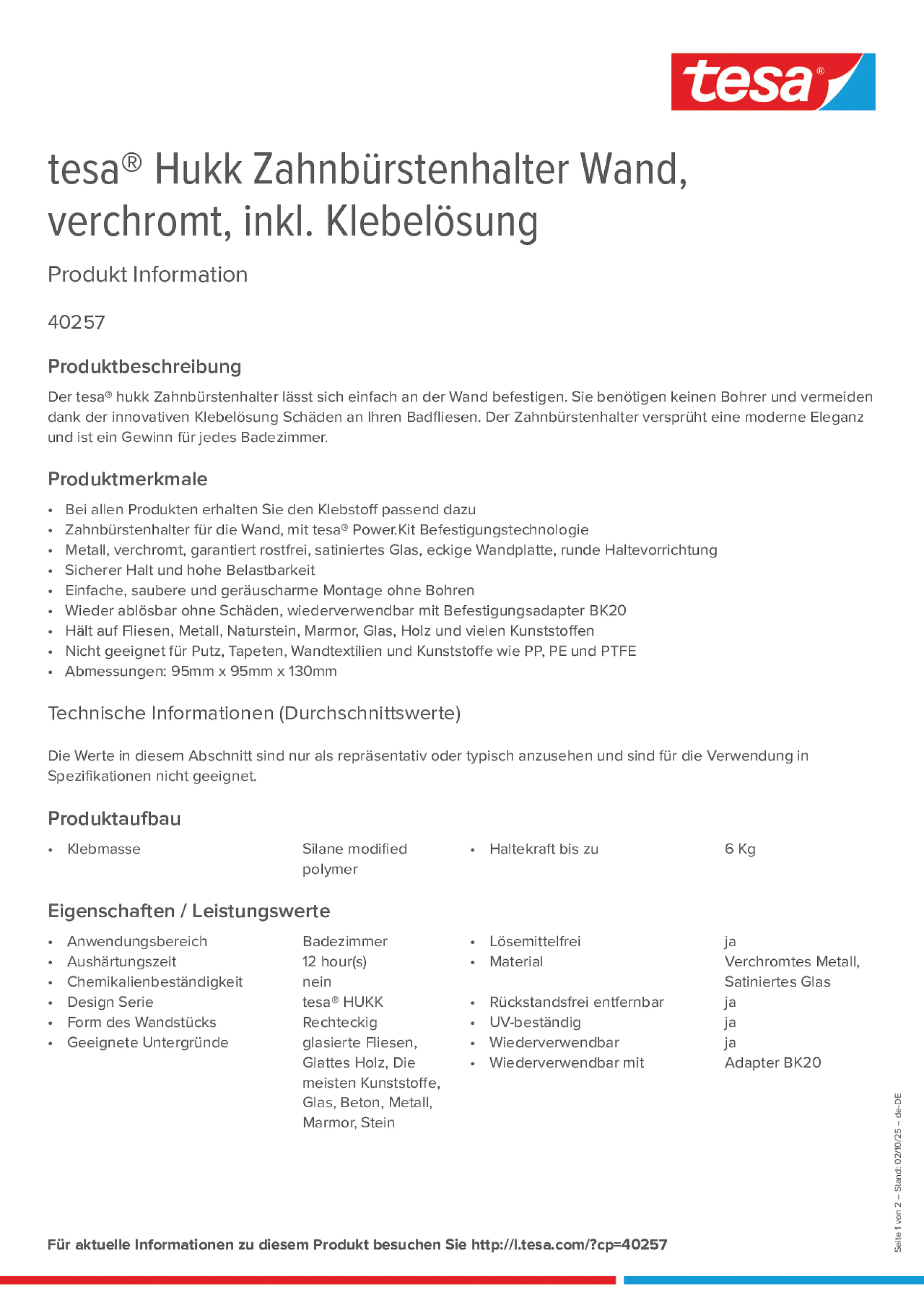 Product information_tesa® 40257_de-DE