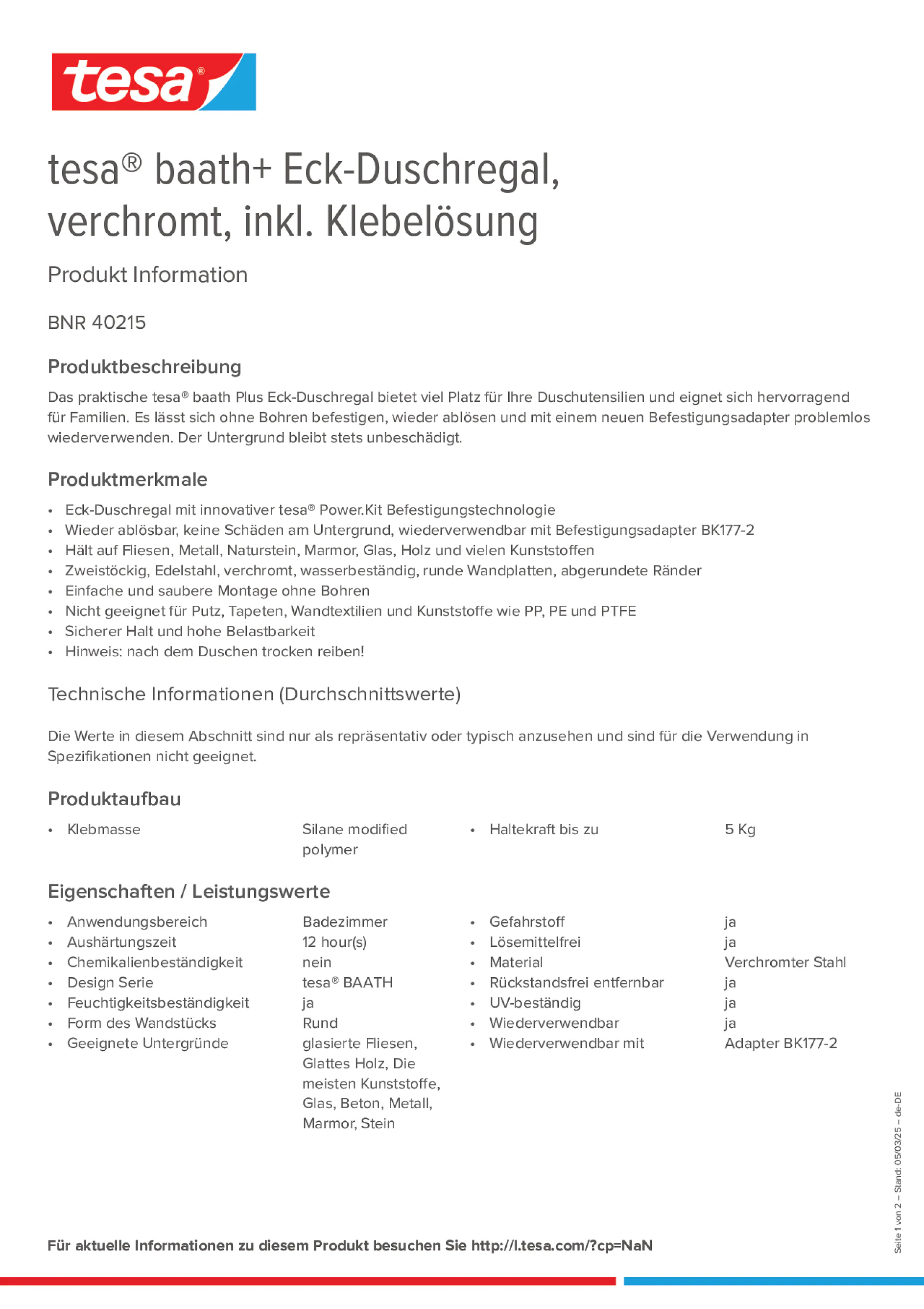 Product information_tesa® 40215_de-DE