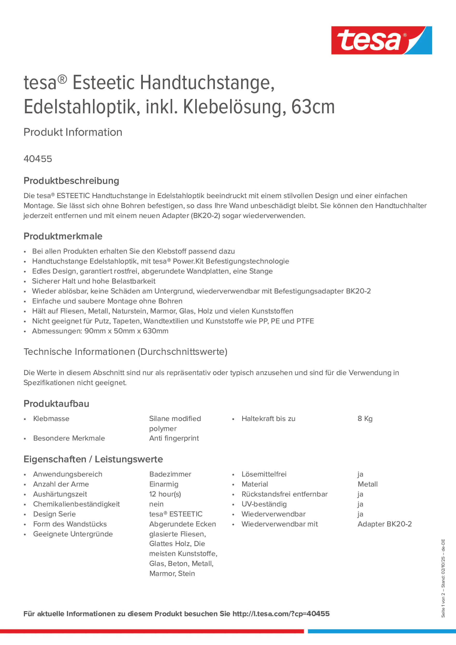 Product information_tesa® 40455_de-DE