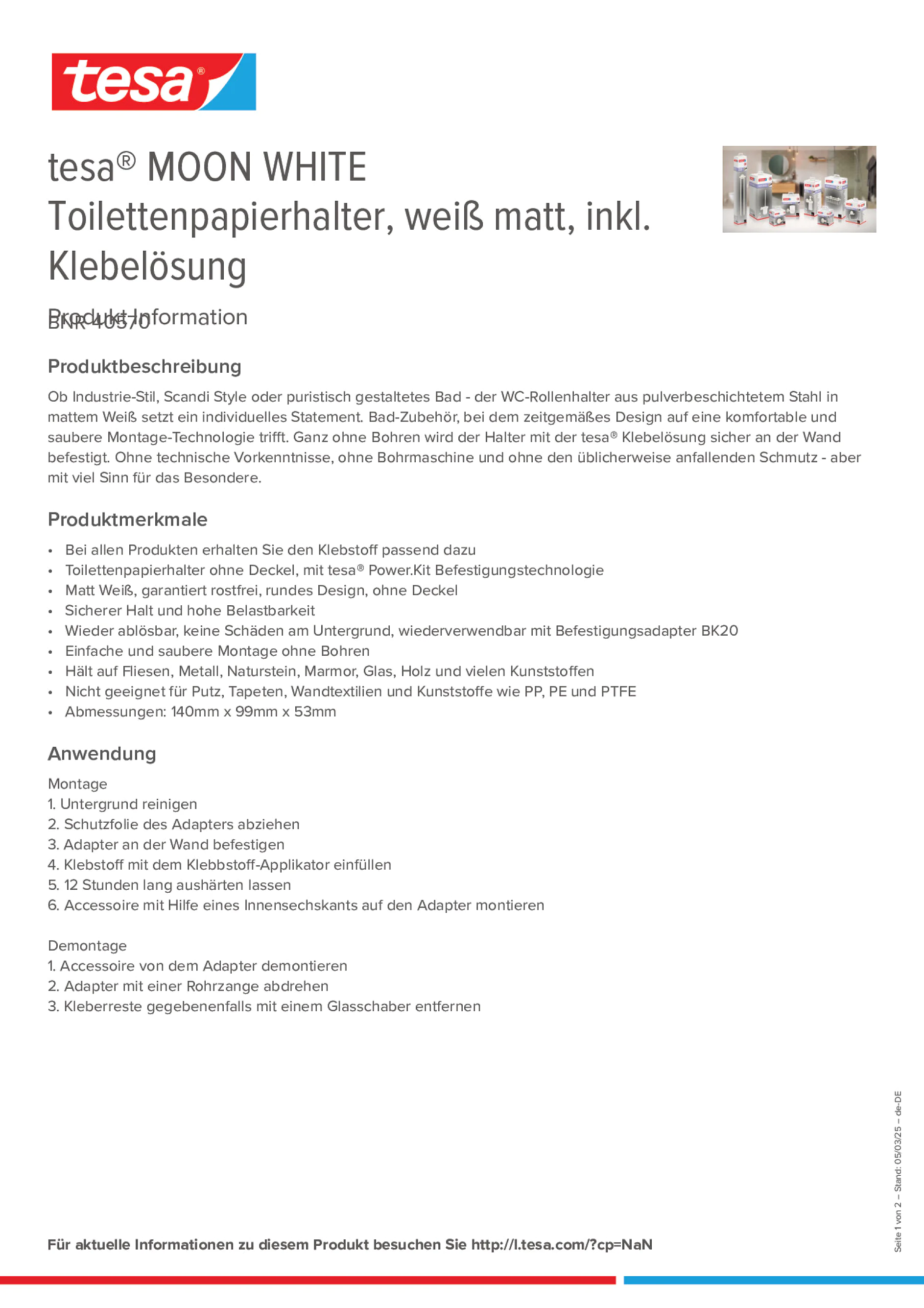 Product information_tesa® 40570_de-DE
