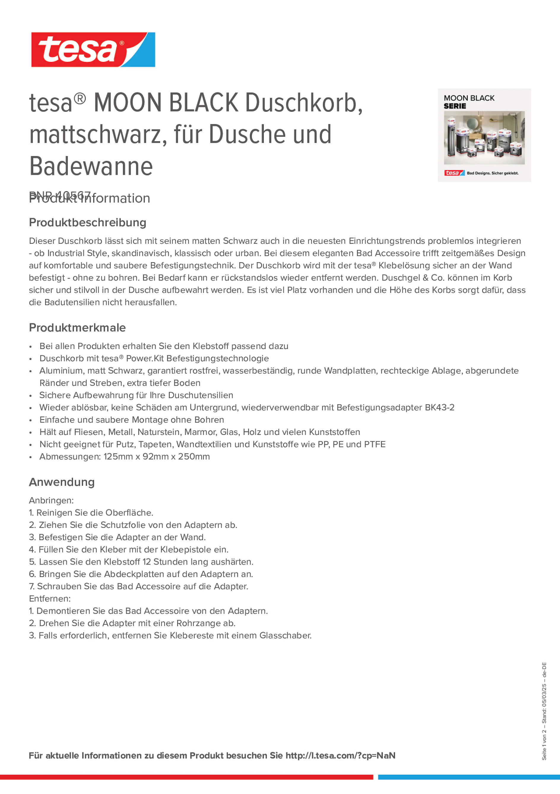 Product information_tesa® 40567_de-DE