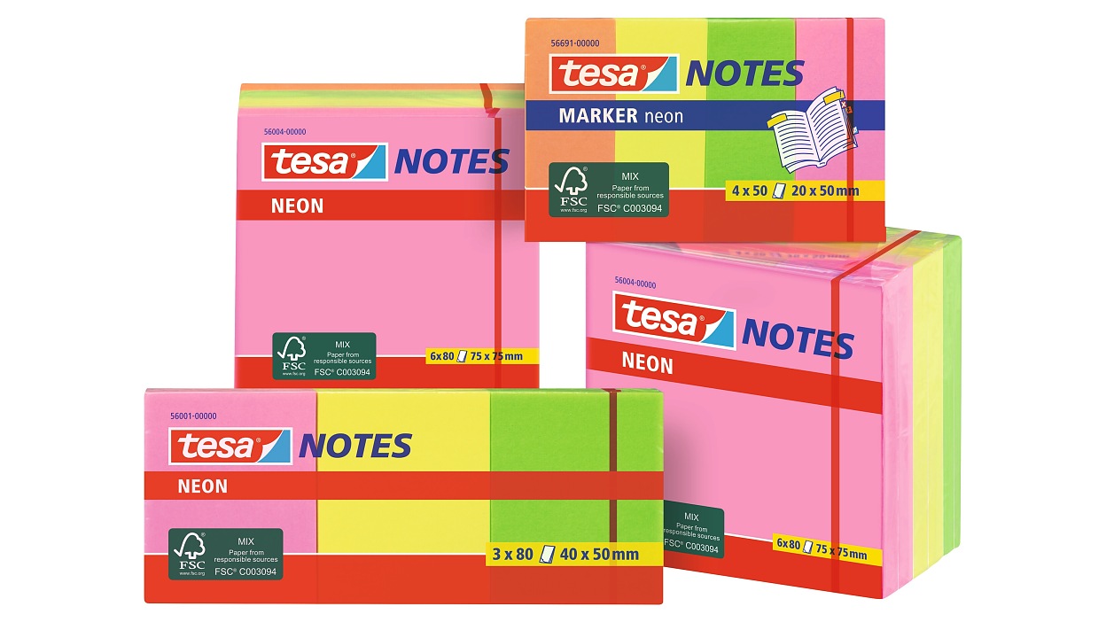 [en-en] tesa notes neon