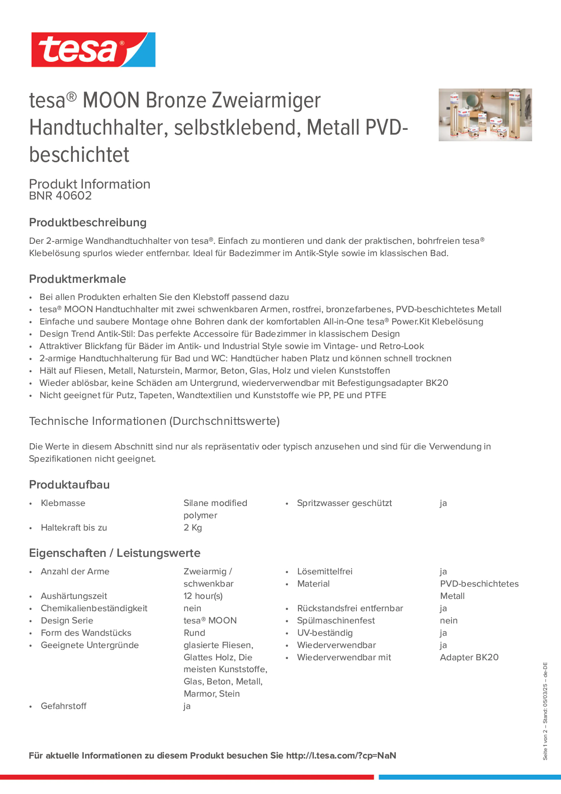 Product information_tesa® 40602_de-DE