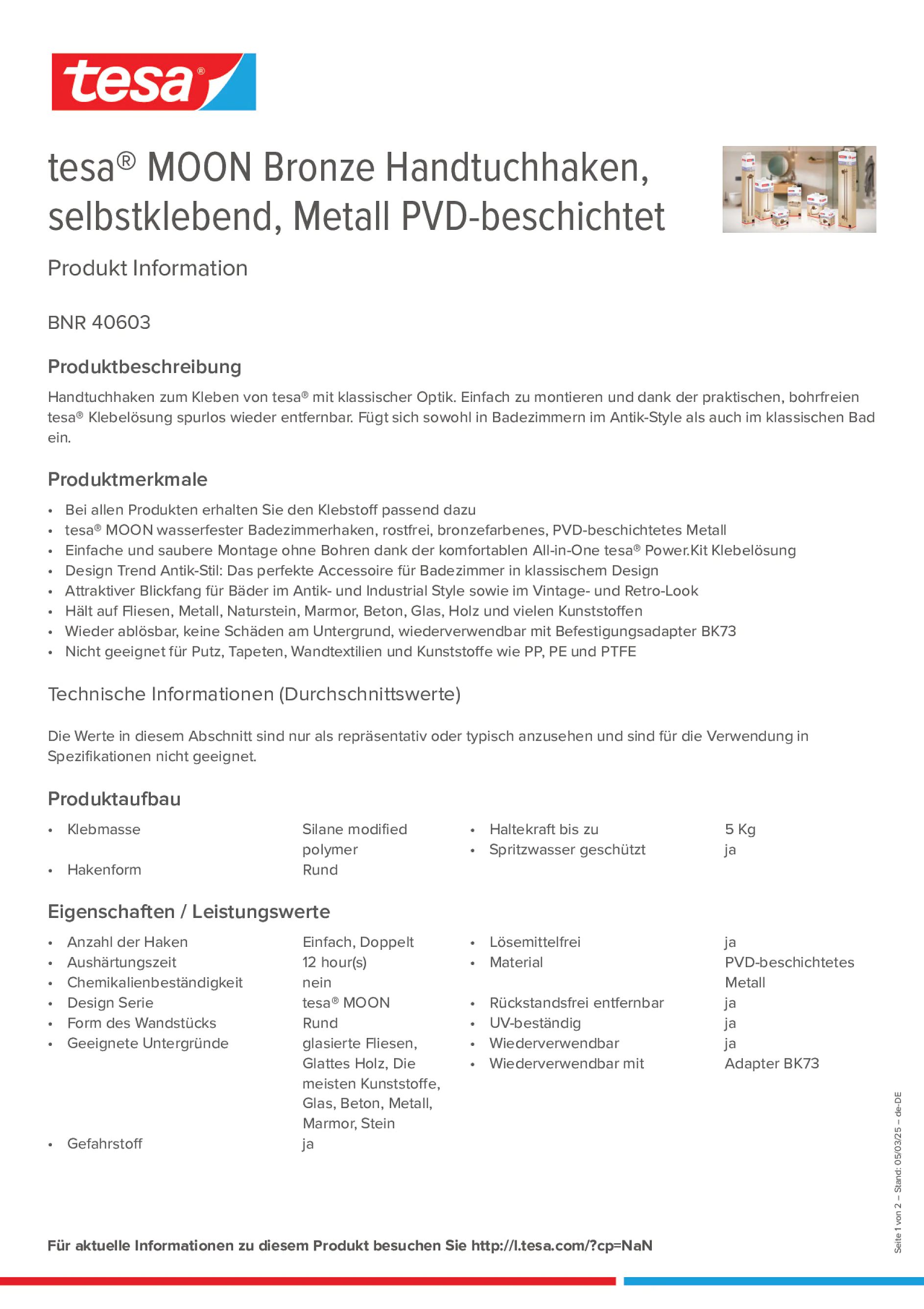 Product information_tesa® 40603_de-DE