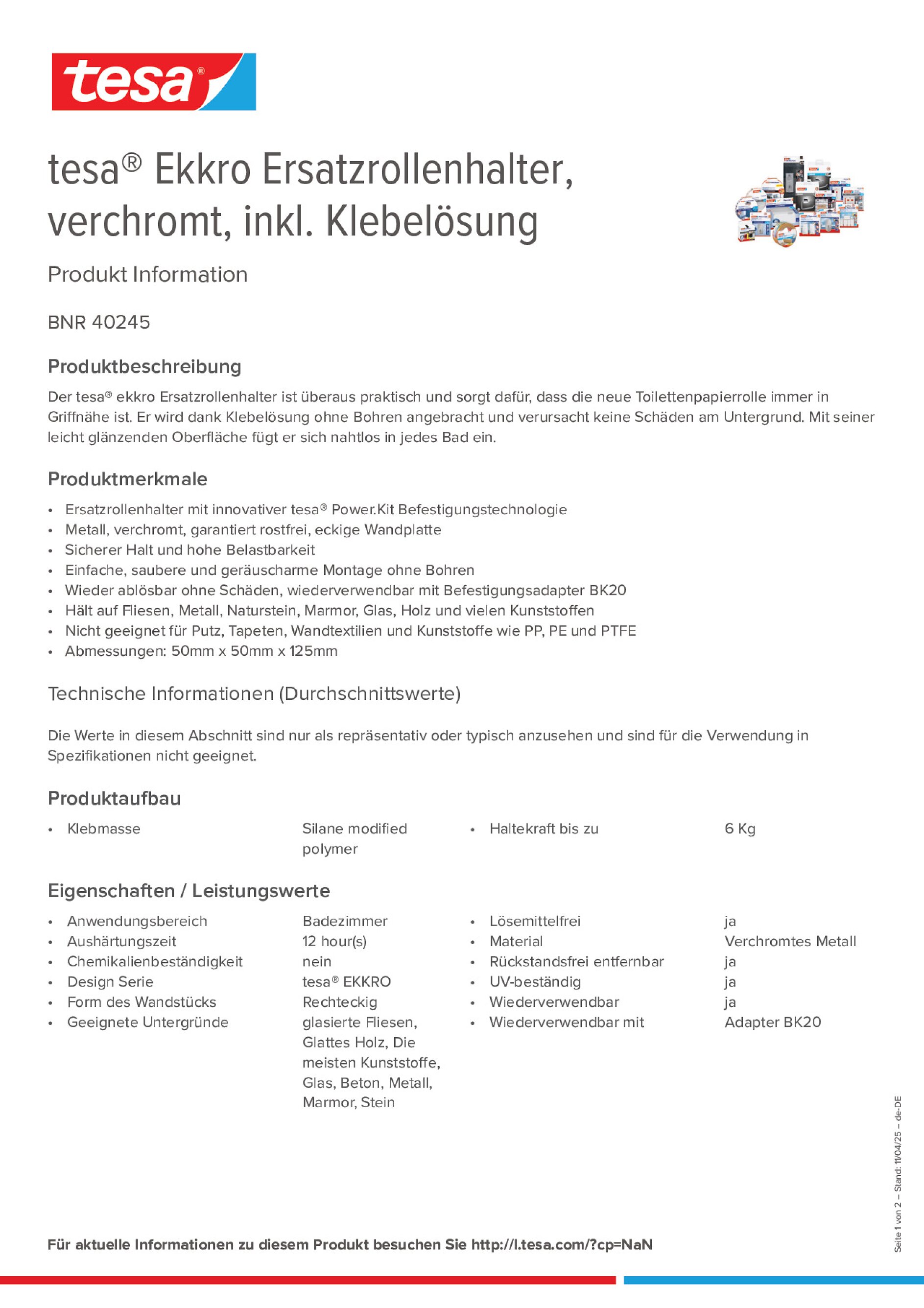 Product information_tesa® 40245_de-DE