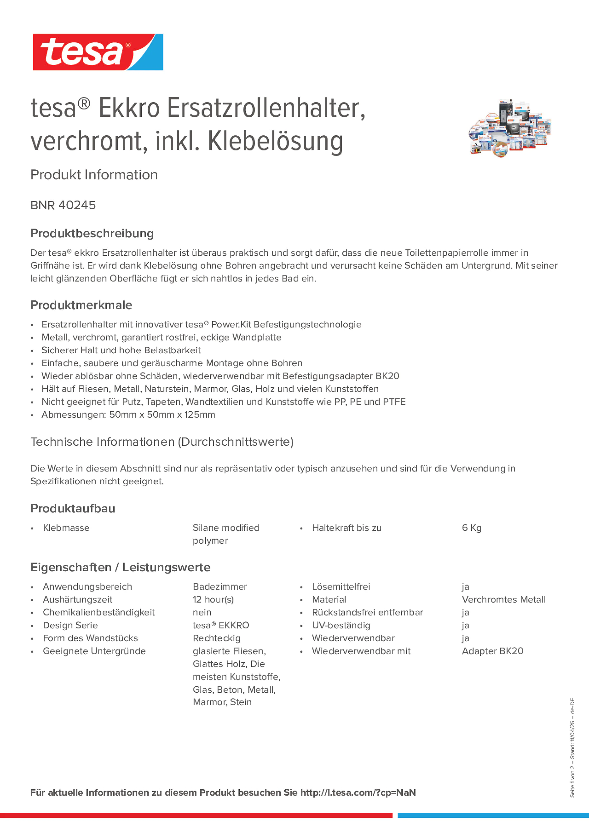 Product information_tesa® 40245_de-DE