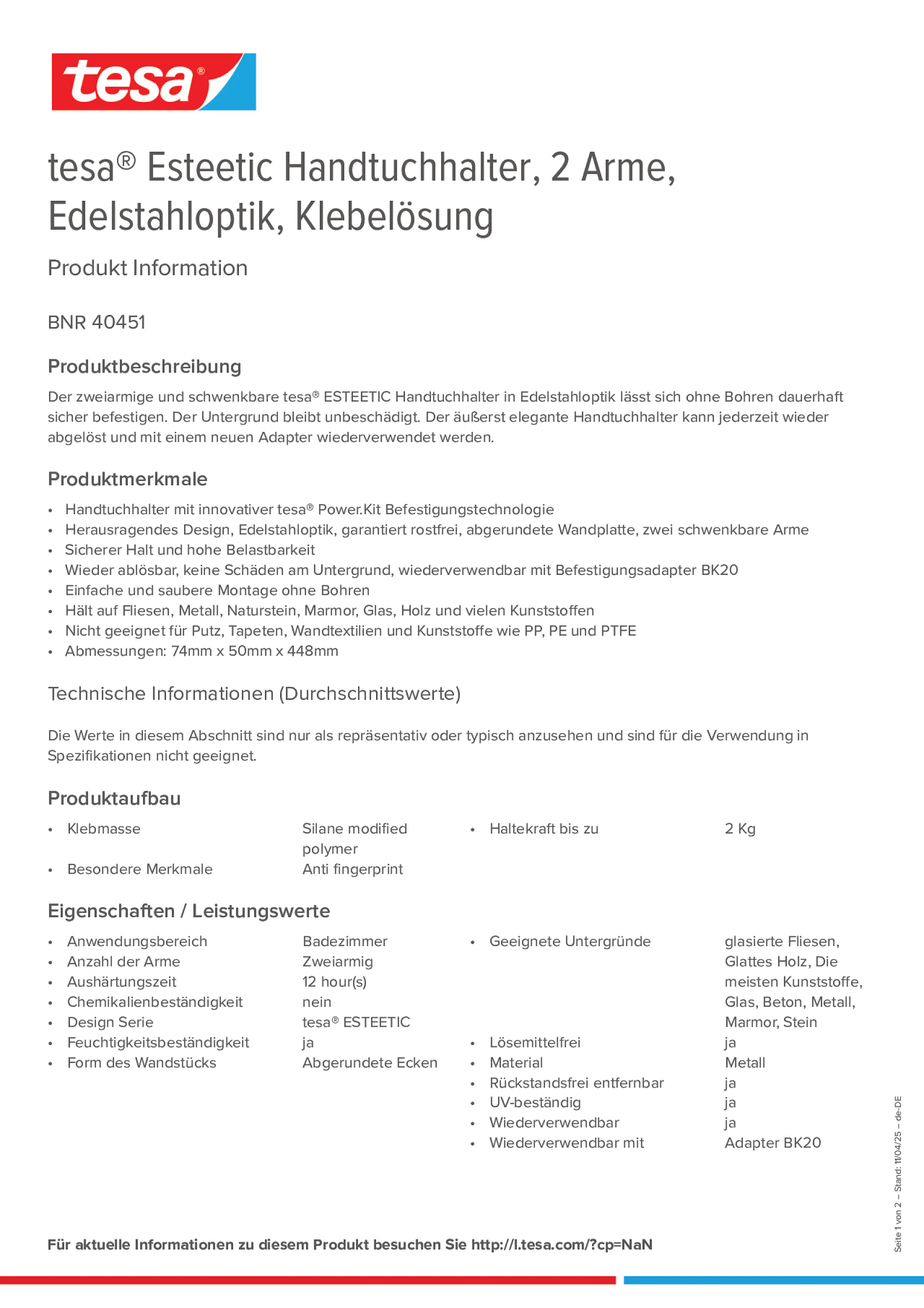 Product information_tesa® 40451_de-DE