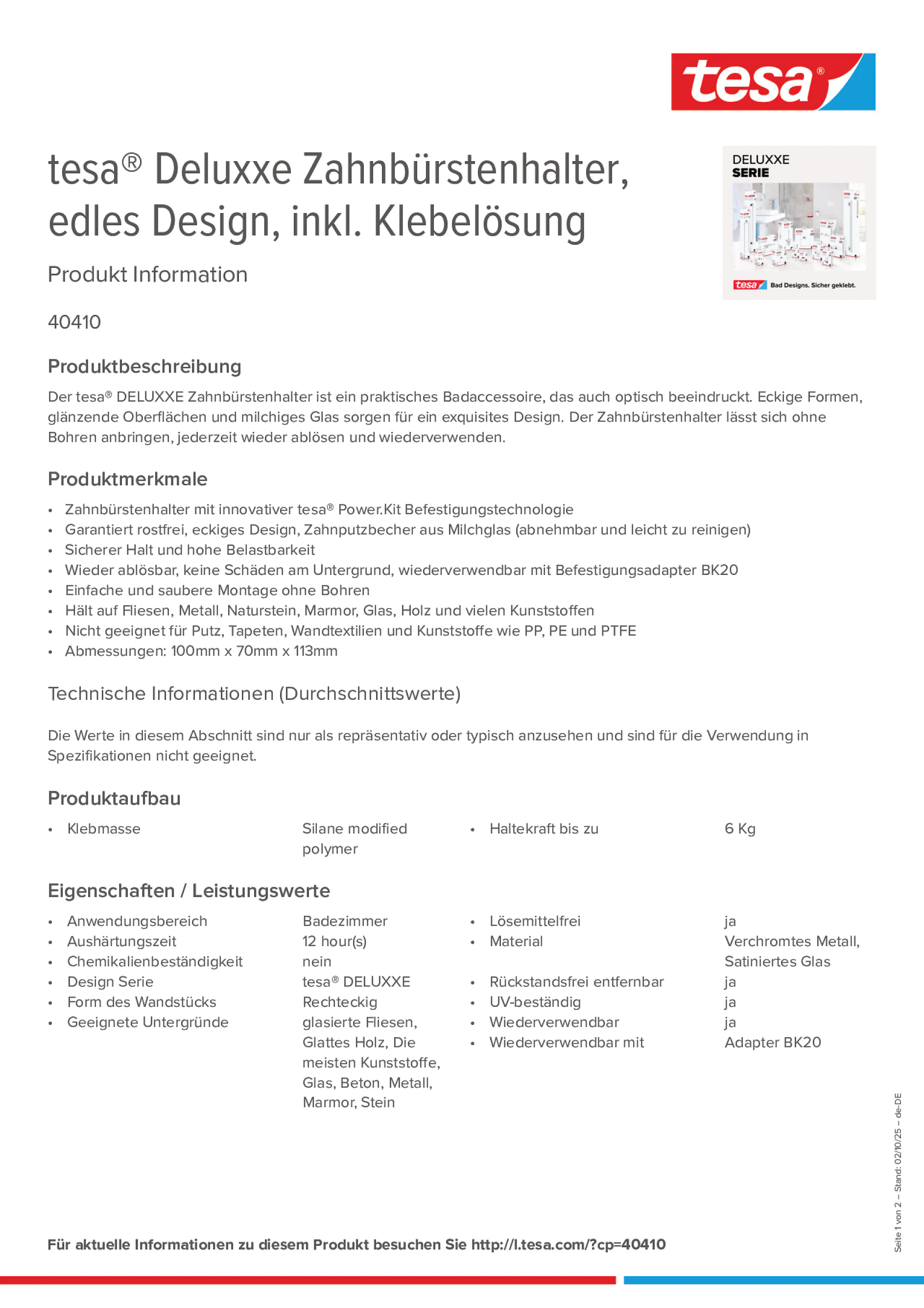 Product information_tesa® 40410_de-DE