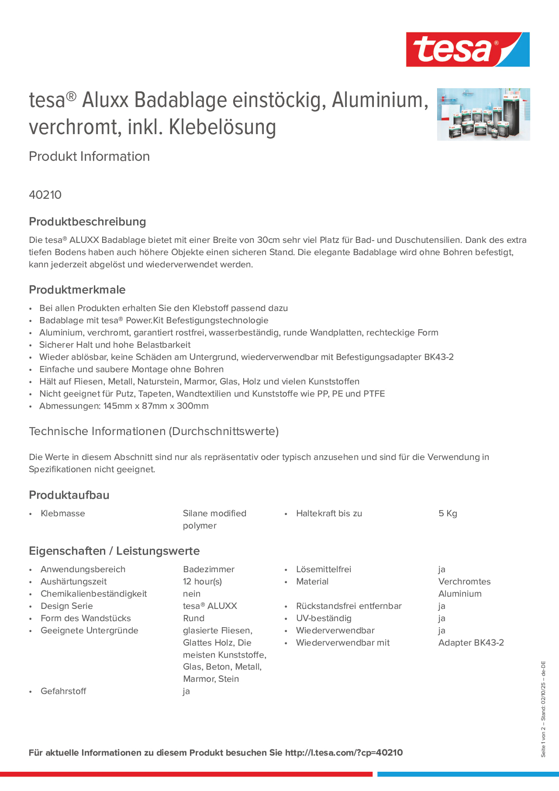 Product information_tesa® 40210_de-DE