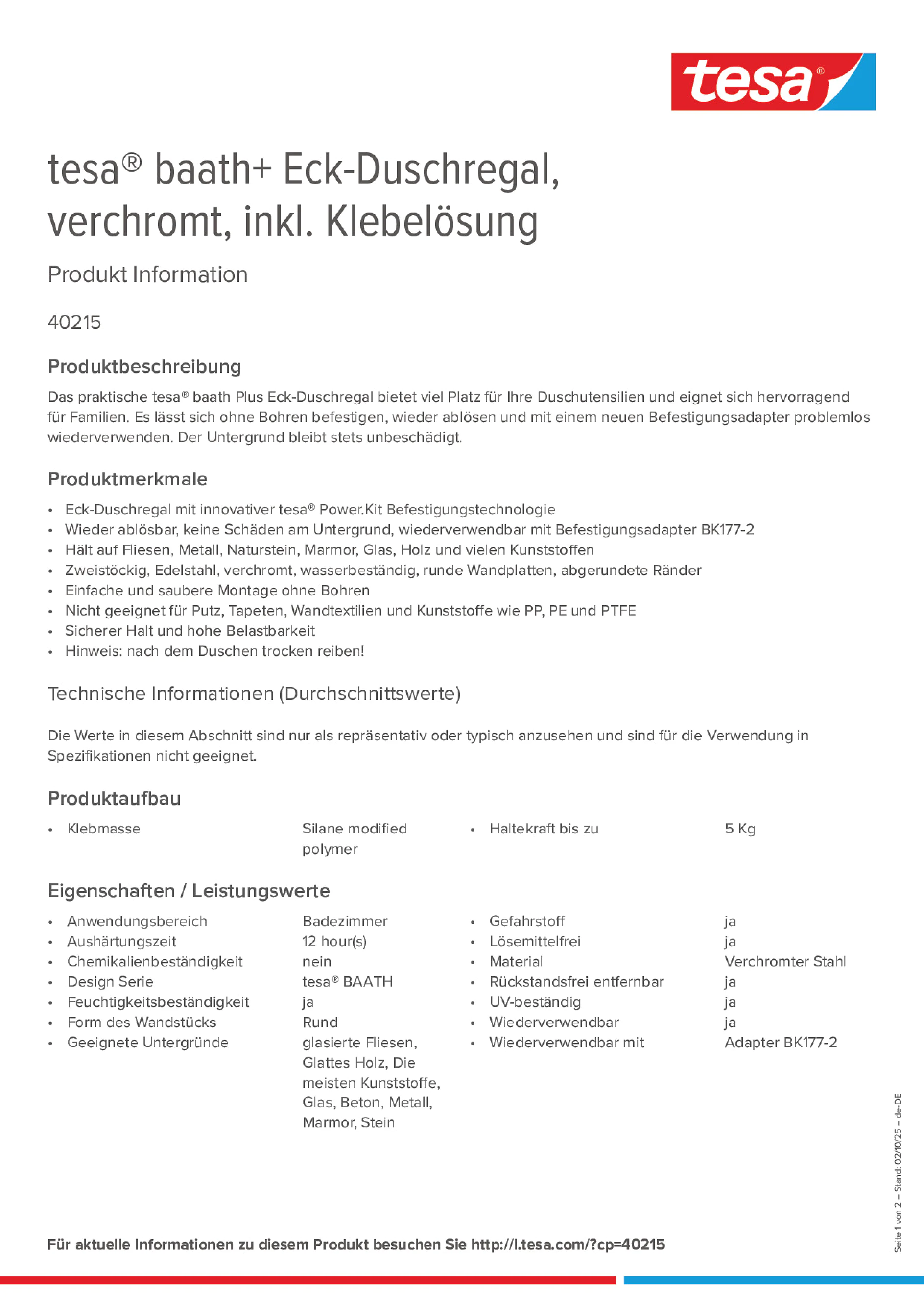 Product information_tesa® 40215_de-DE
