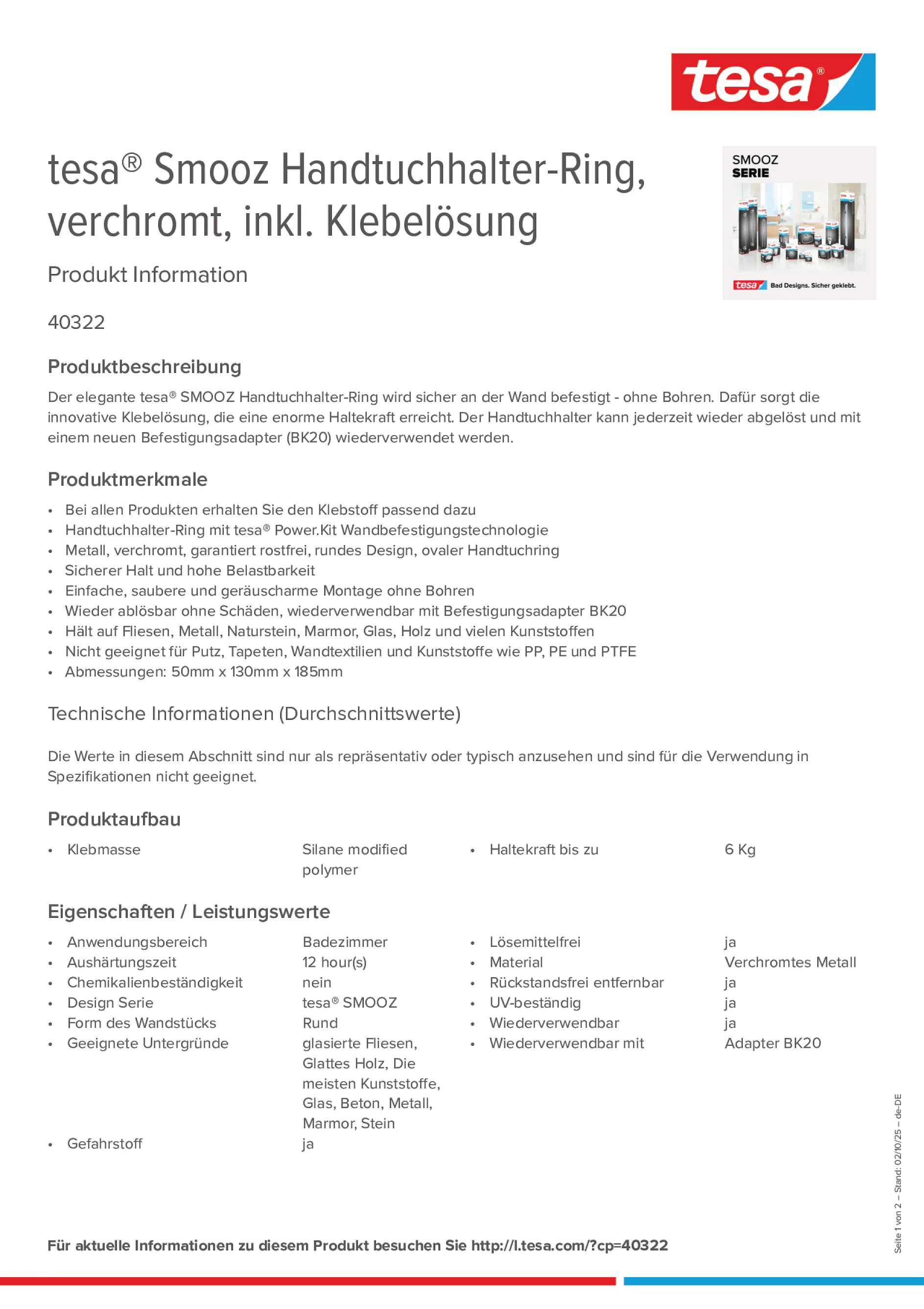 Product information_tesa® 40322_de-DE