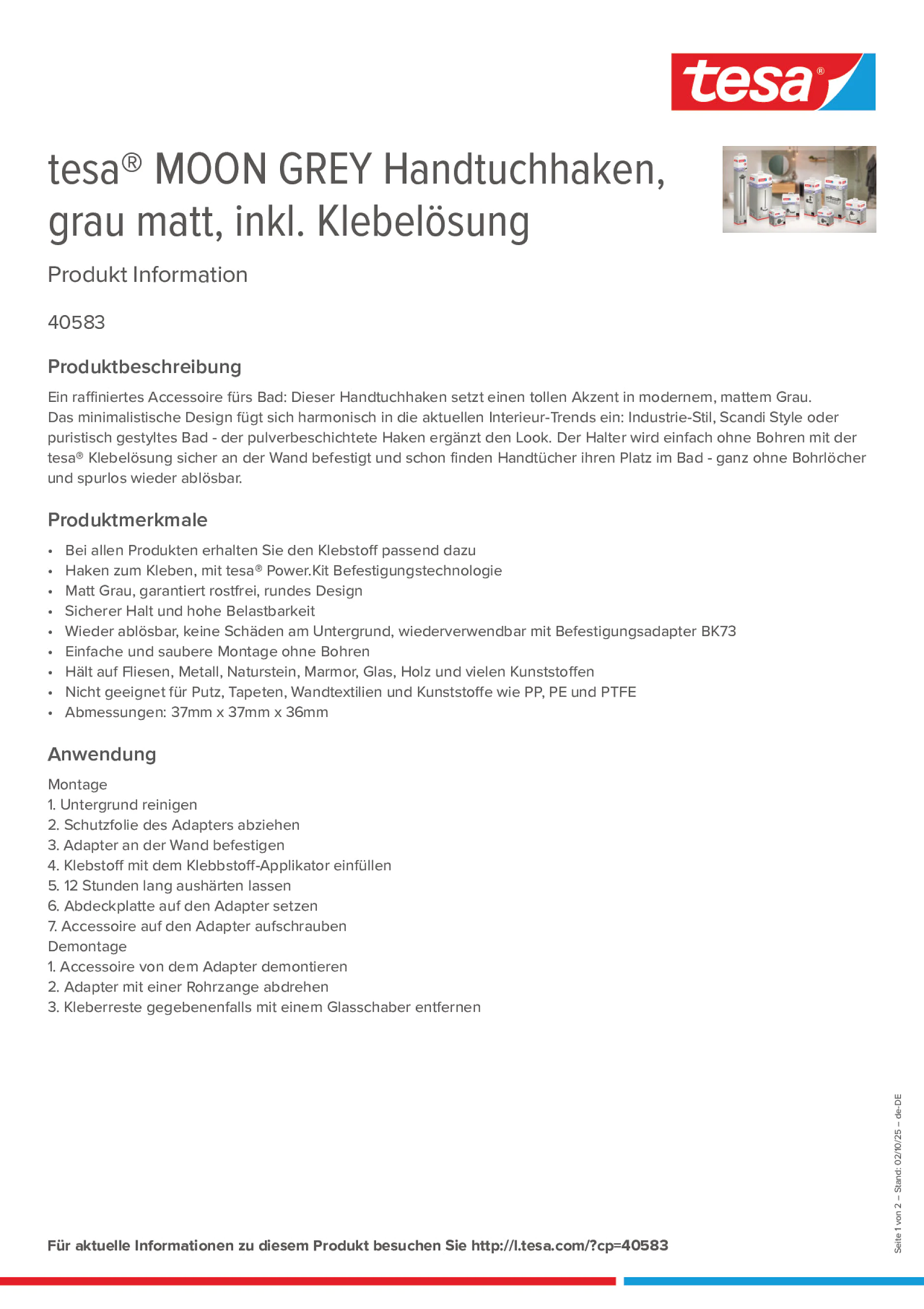 Product information_tesa® 40583_de-DE