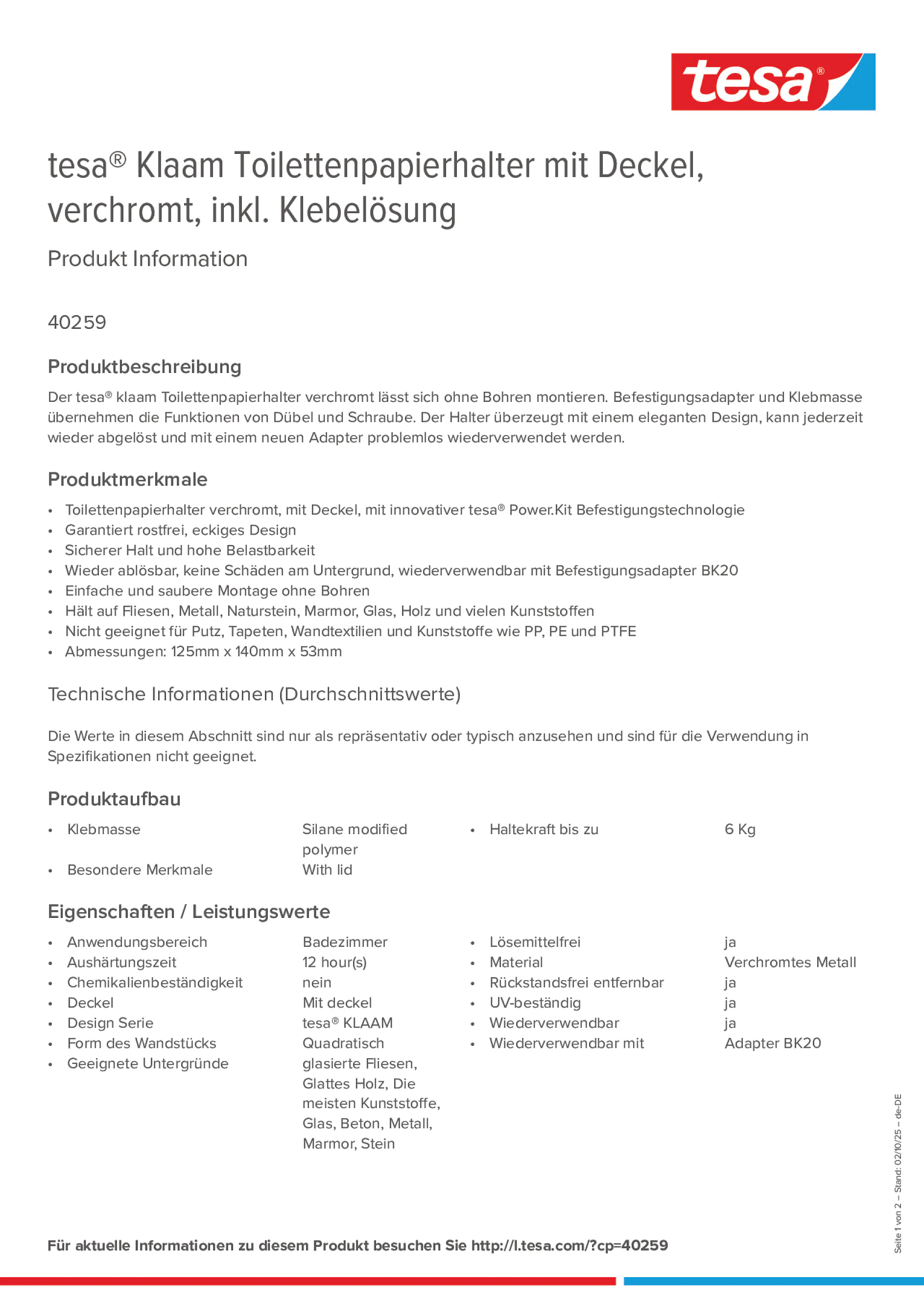 Product information_tesa® 40259_de-DE
