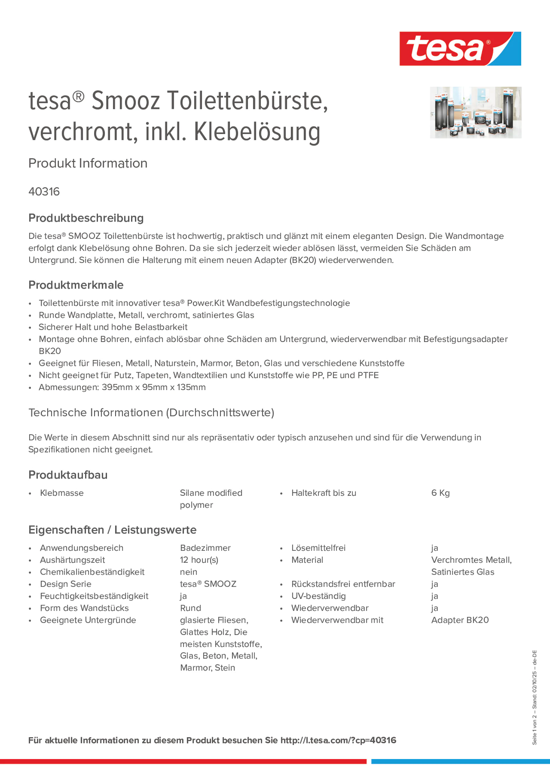 Product information_tesa® 40316_de-DE