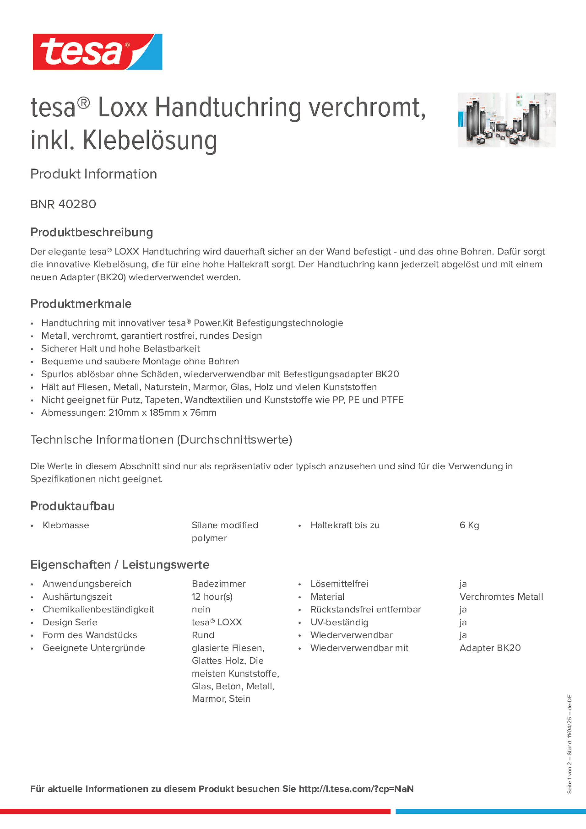 Product information_tesa® 40280_de-DE