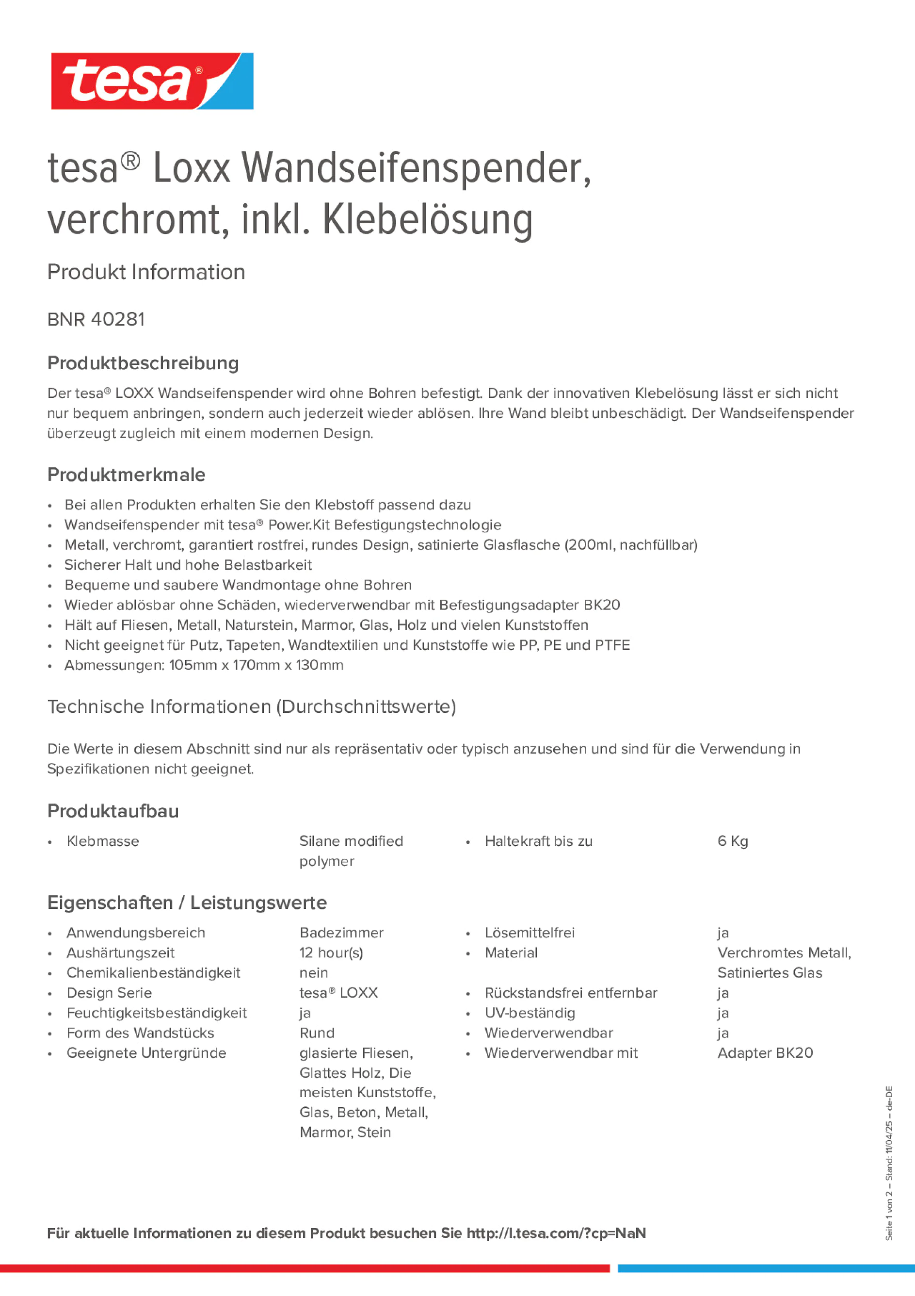 Product information_tesa® 40281_de-DE