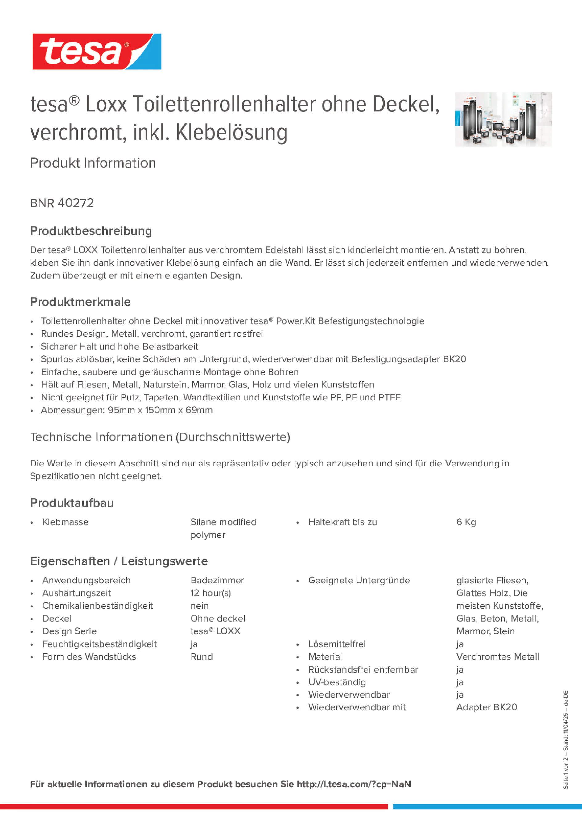 Product information_tesa® 40272_de-DE