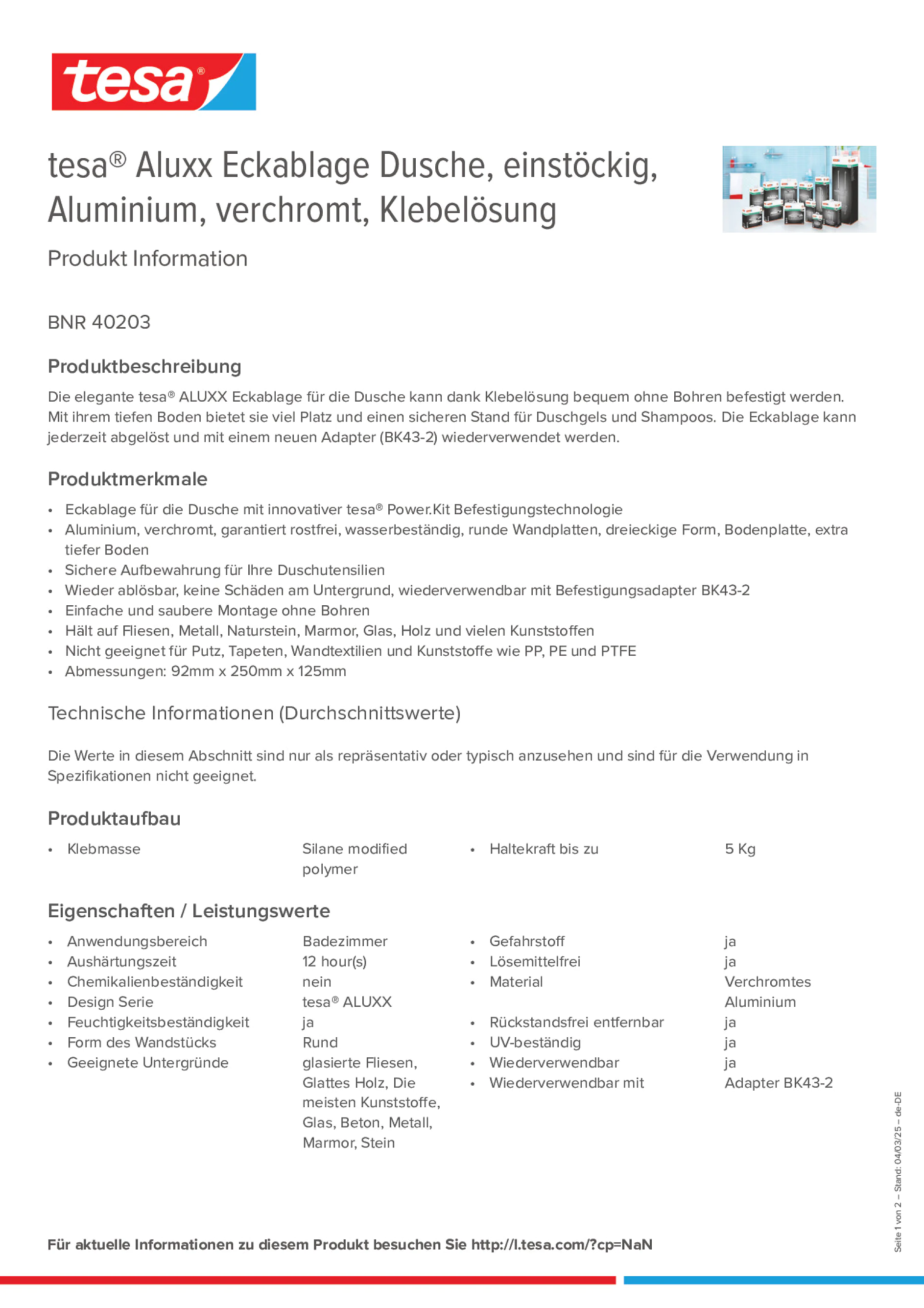 Product information_tesa® 40203_de-DE