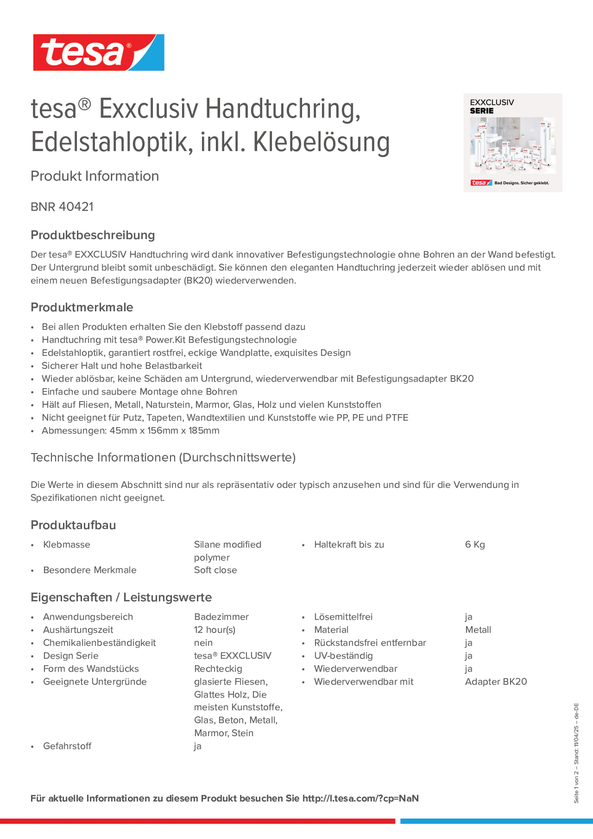 Product information_tesa® 40421_de-DE