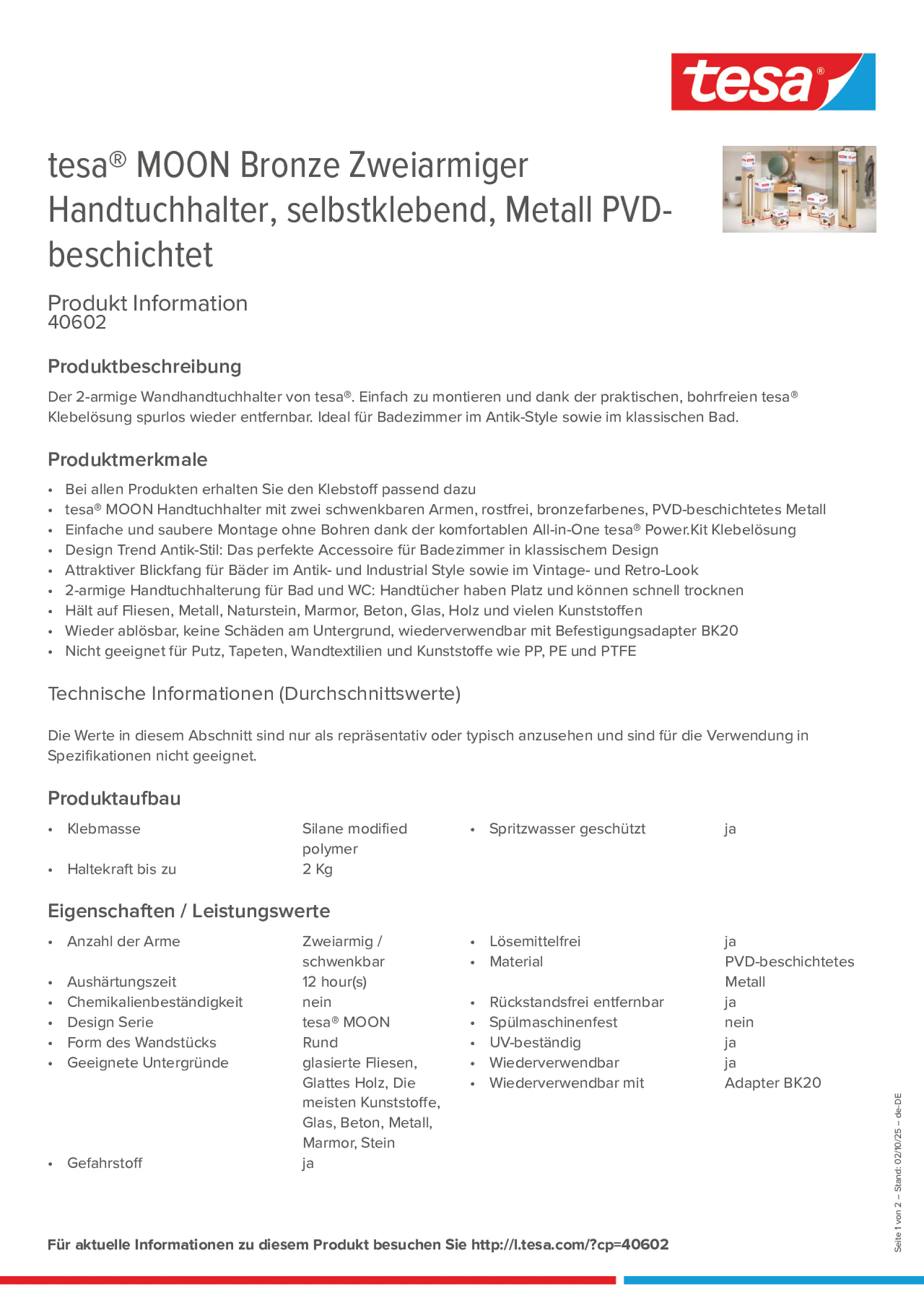 Product information_tesa® 40602_de-DE