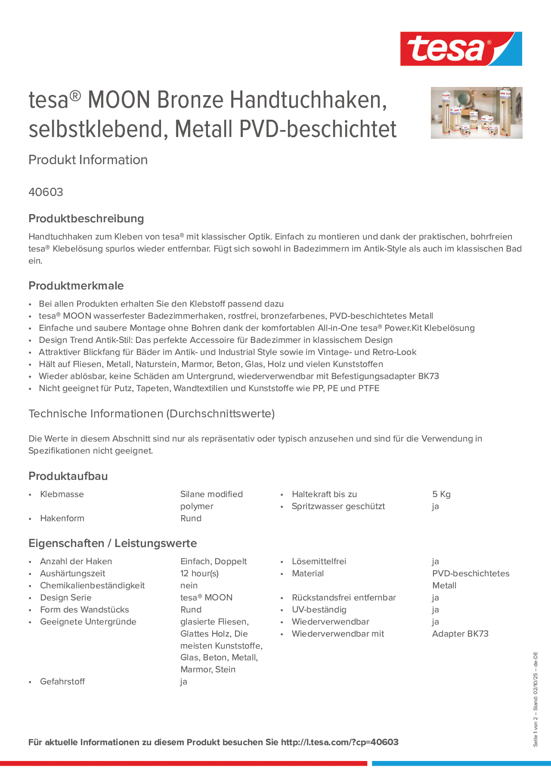 Product information_tesa® 40603_de-DE