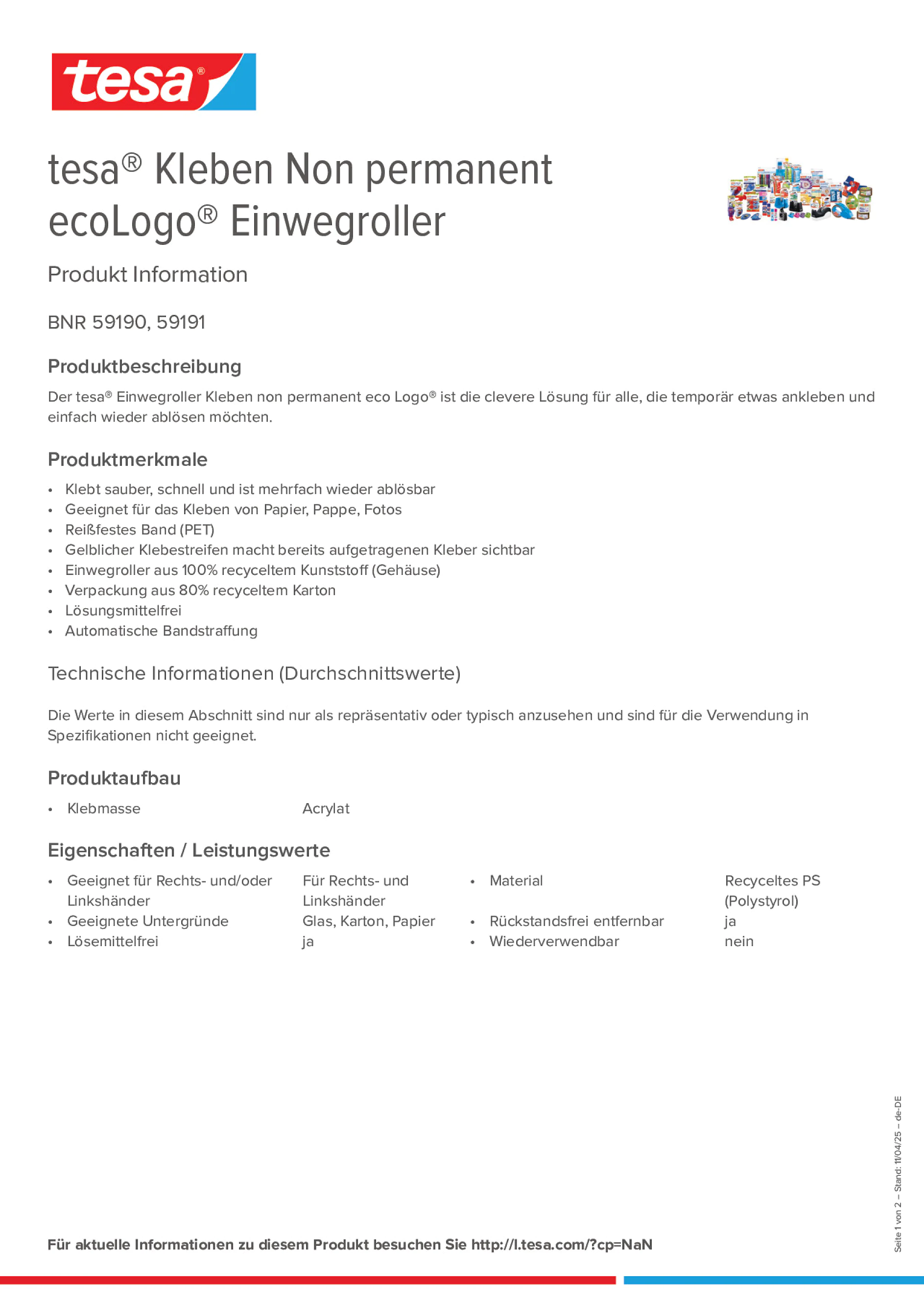 Product information_tesa® 59191_de-DE
