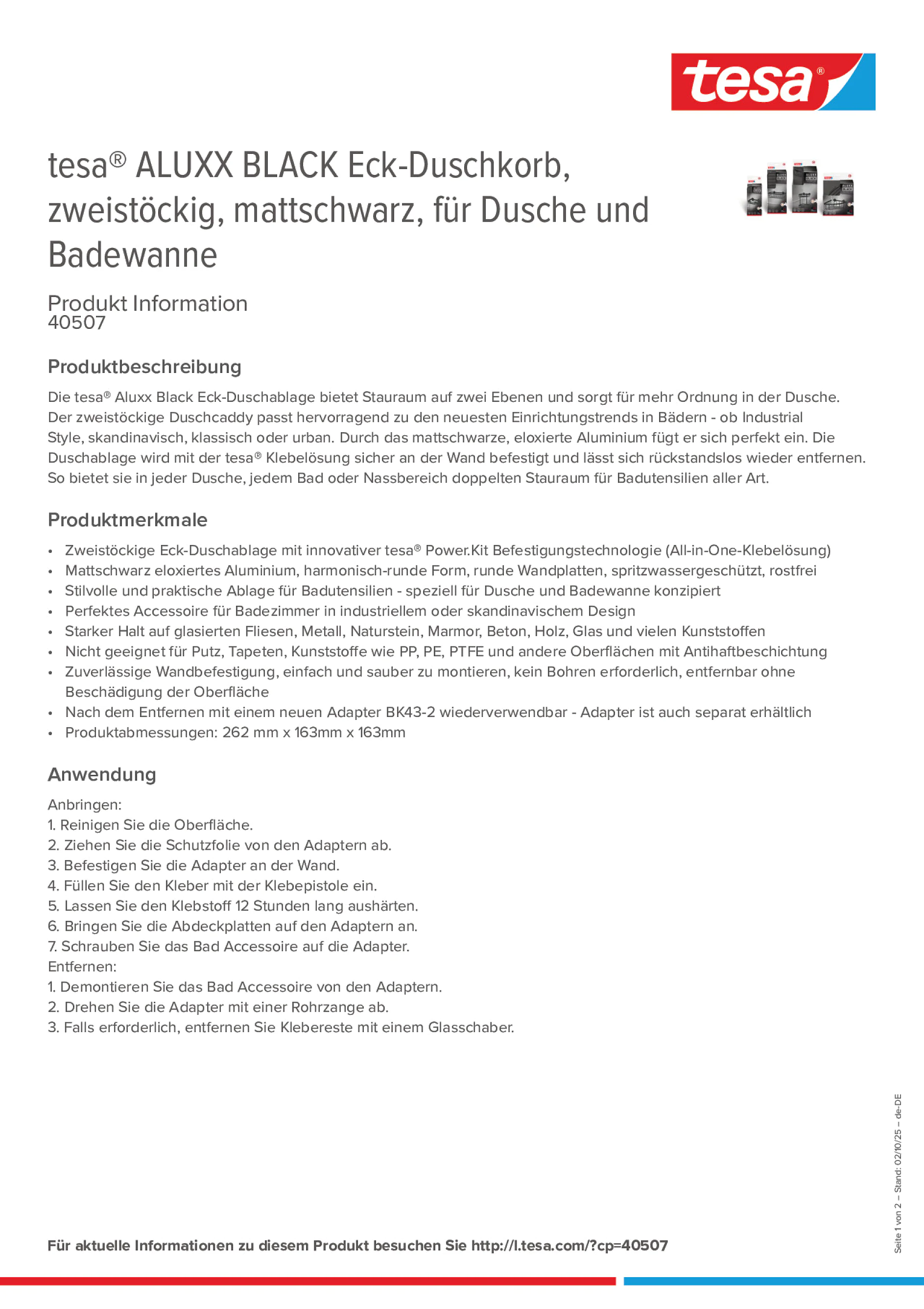 Product information_tesa® 40507_de-DE
