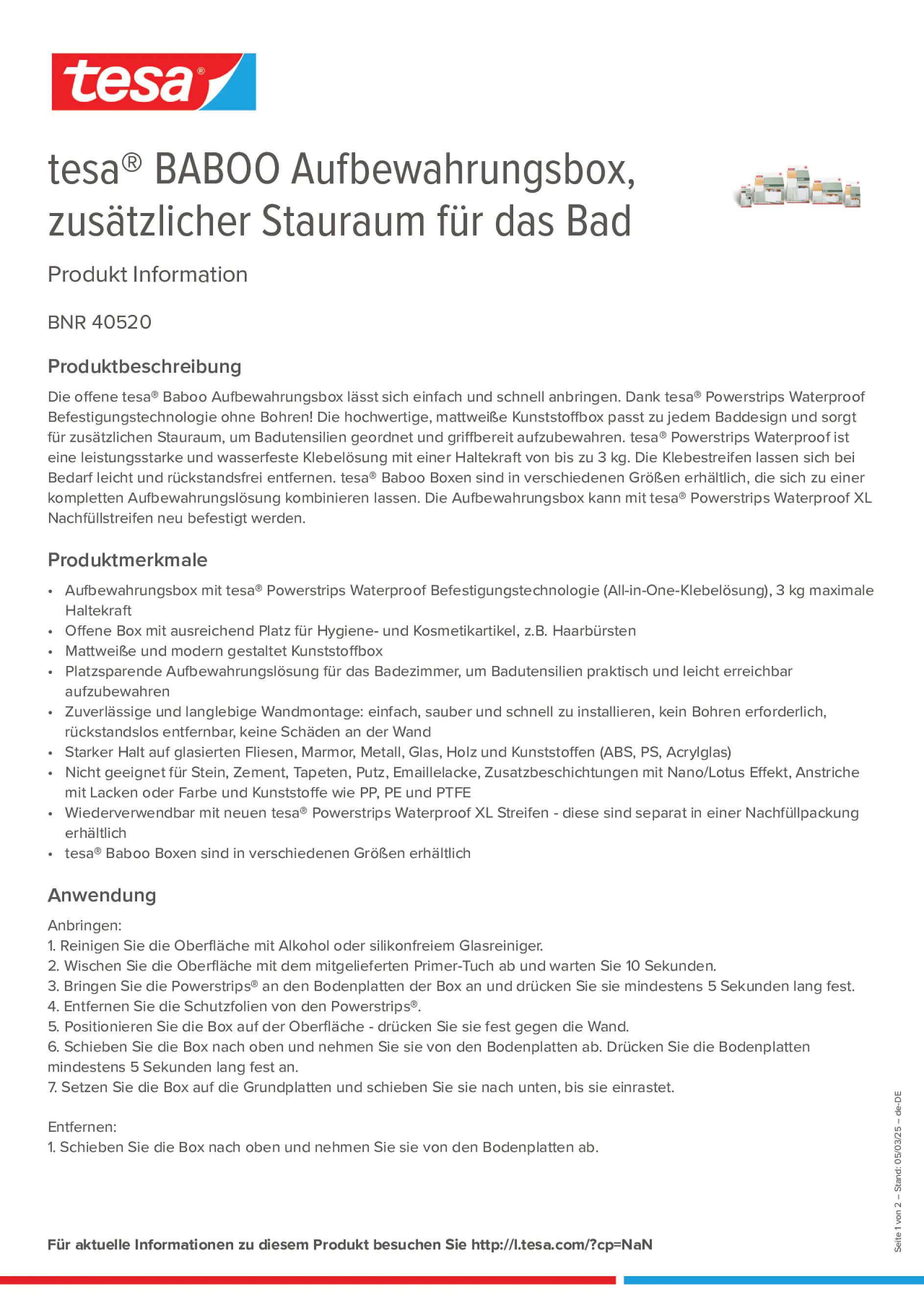 Product information_tesa® 40520_de-DE