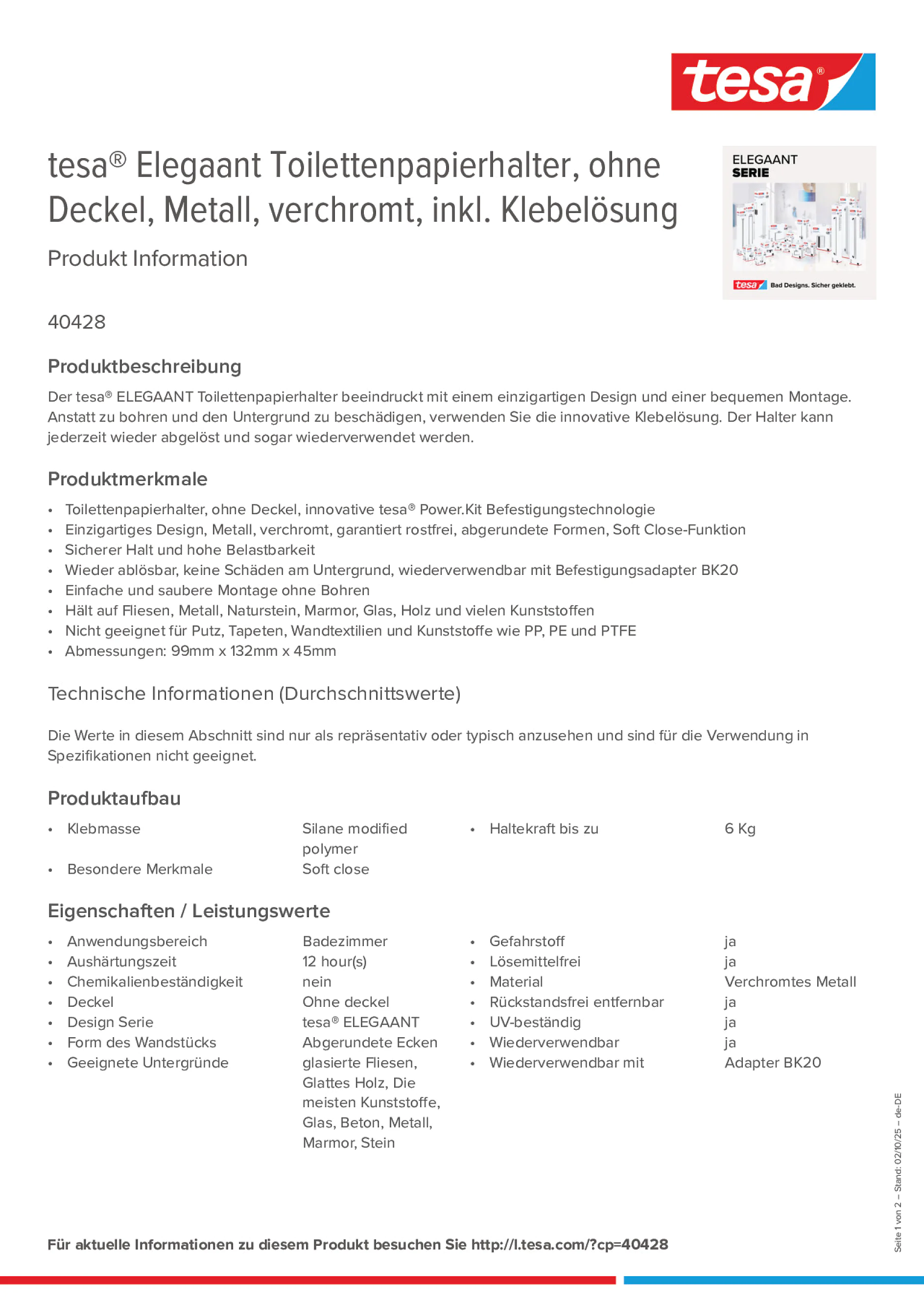 Product information_tesa® 40428_de-DE