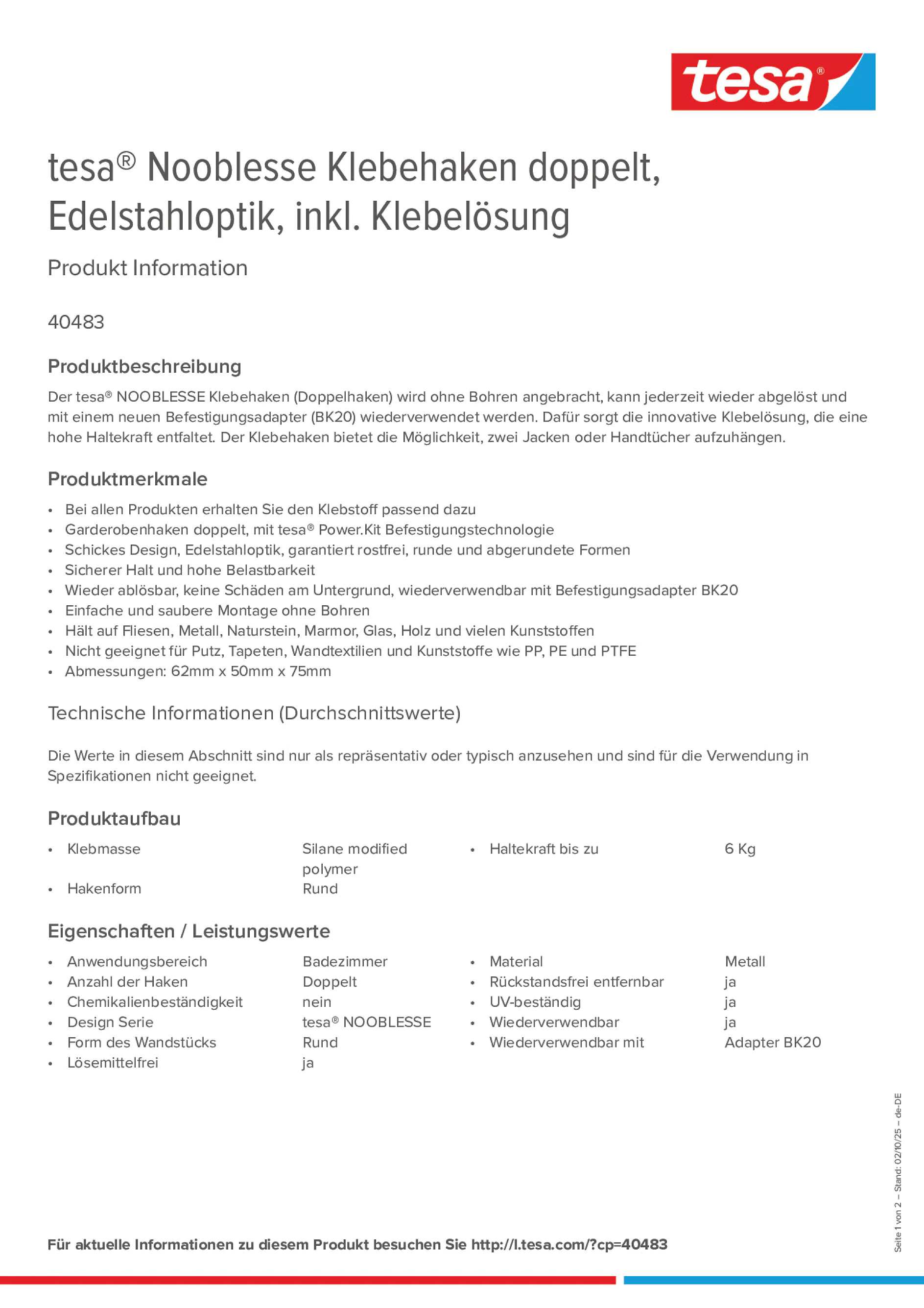 Product information_tesa® 40483_de-DE