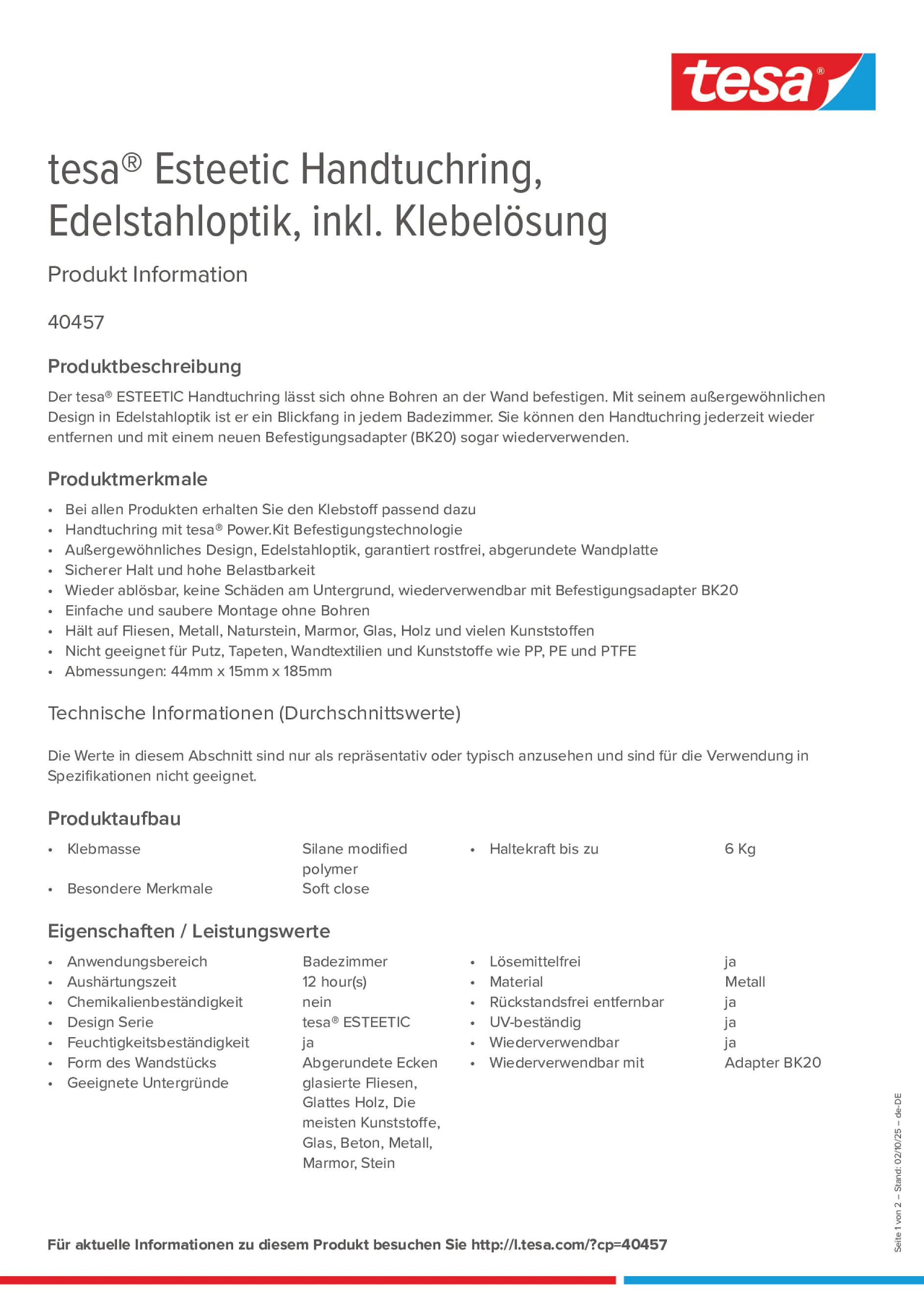Product information_tesa® 40457_de-DE