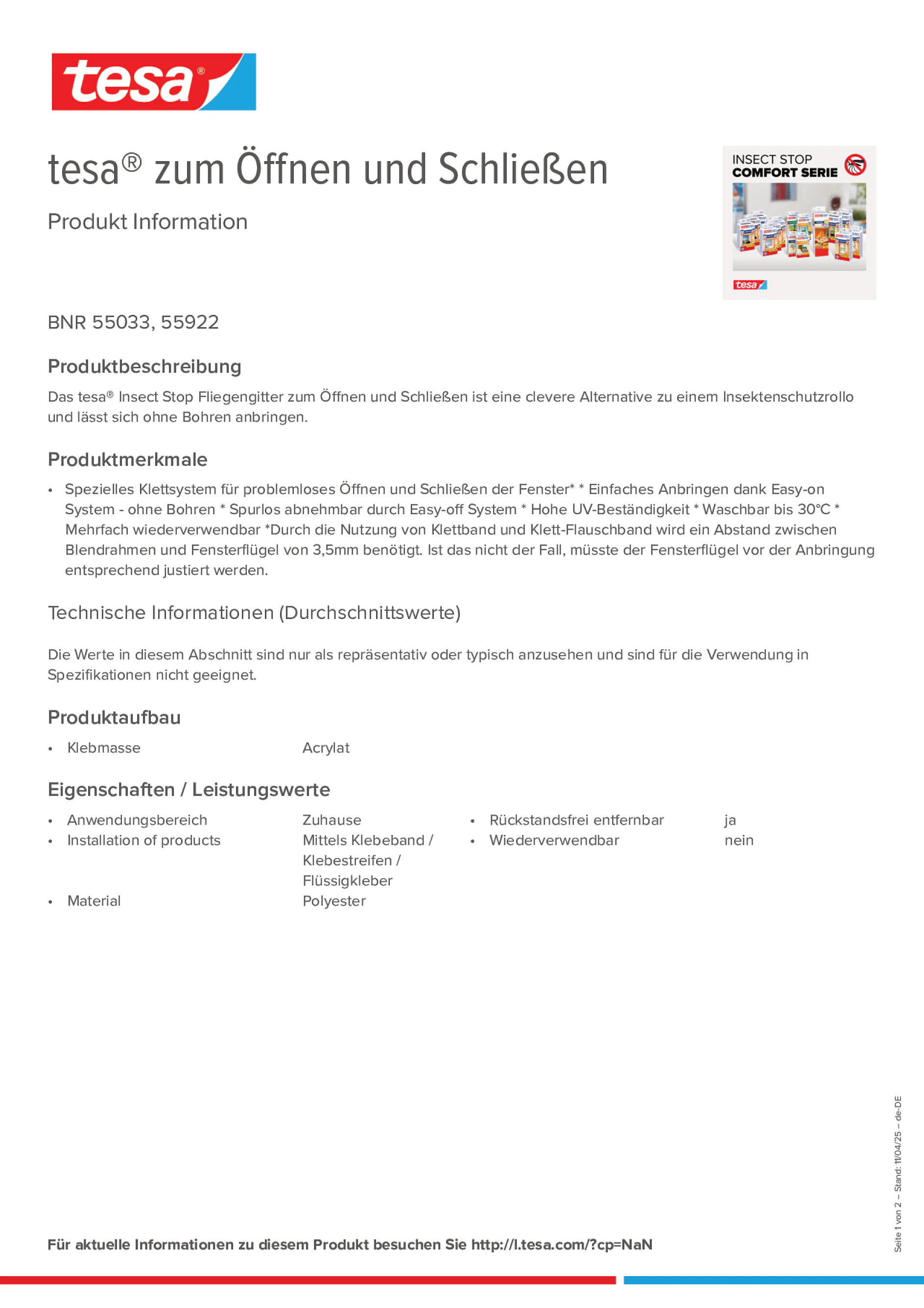 Product information_tesa® 55033_de-DE