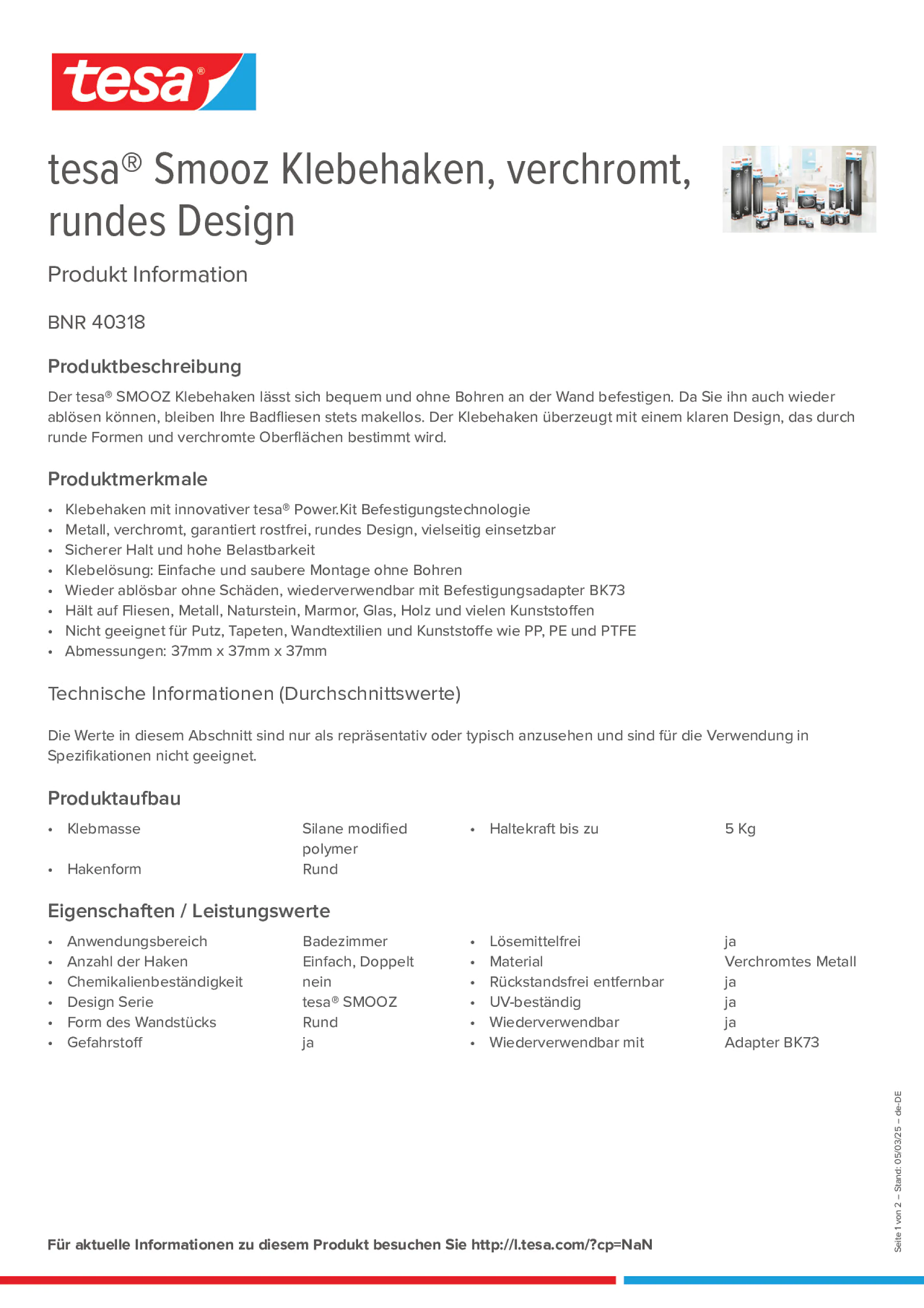 Product information_tesa® 40318_de-DE