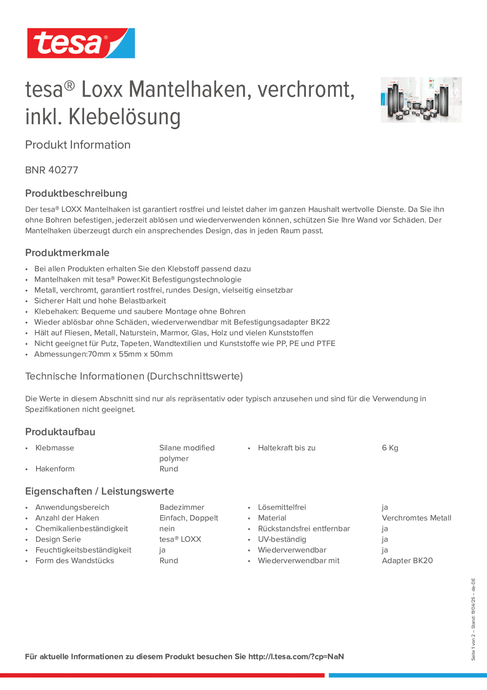 Product information_tesa® 40277_de-DE