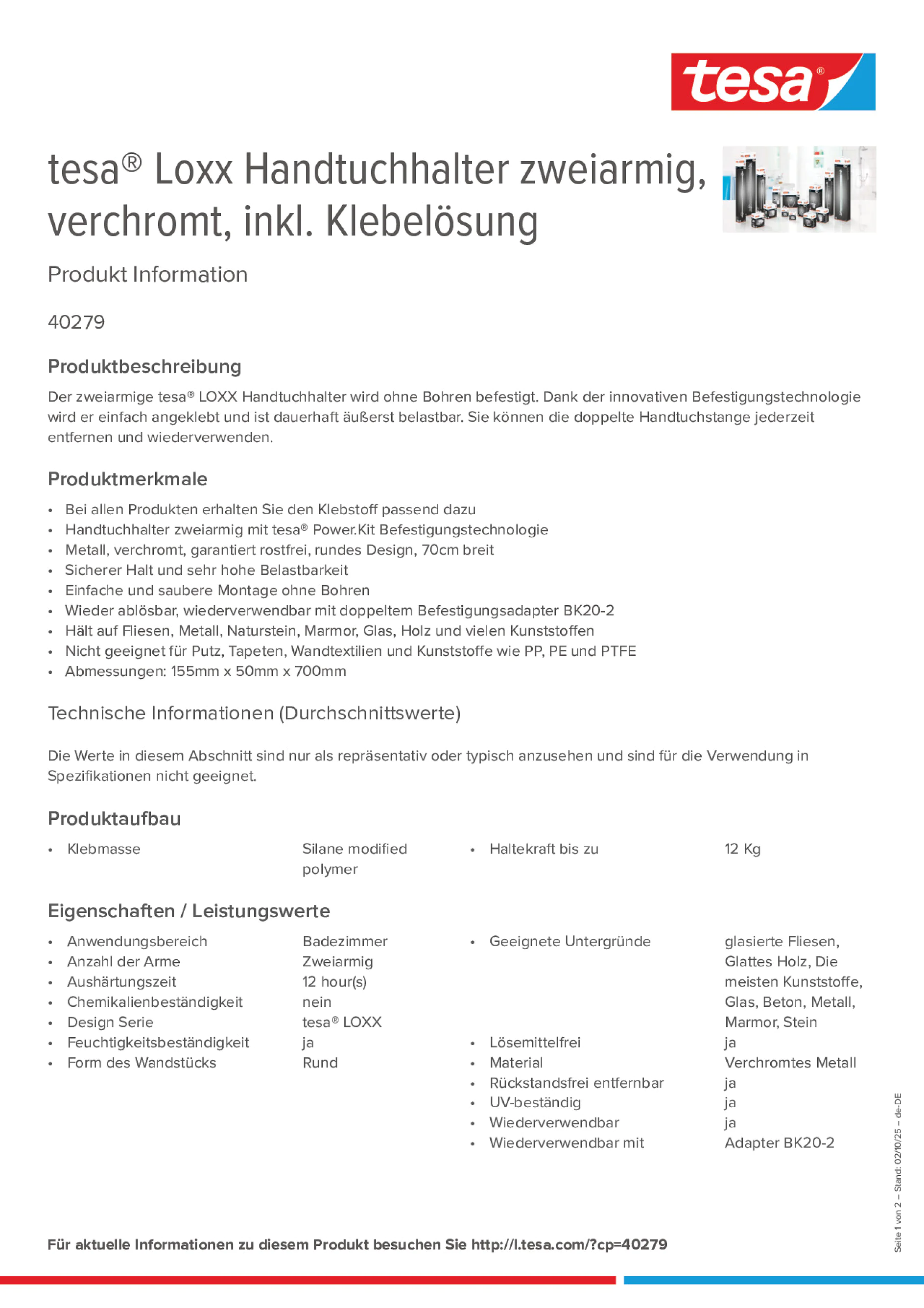 Product information_tesa® 40279_de-DE