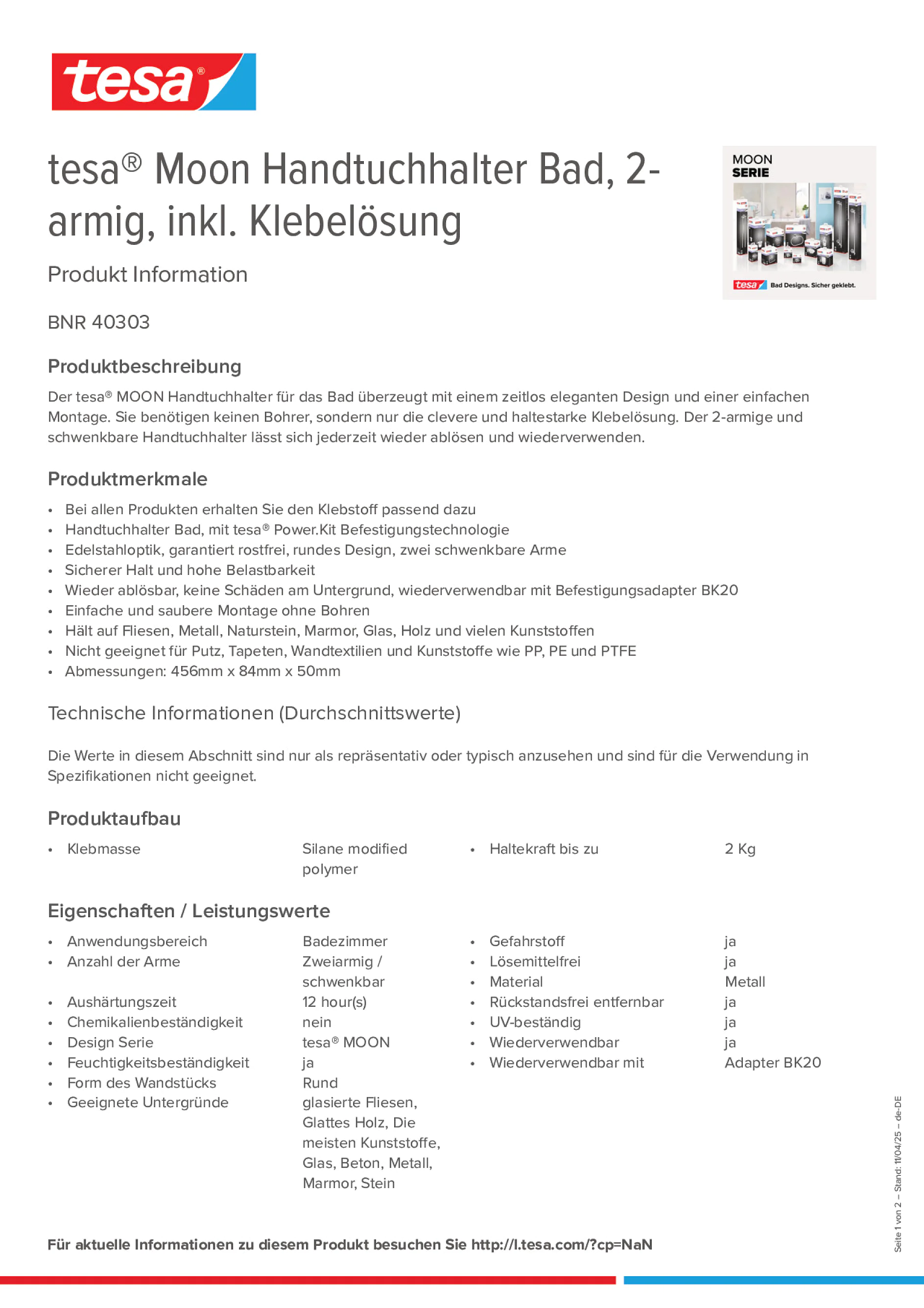 Product information_tesa® 40303_de-DE