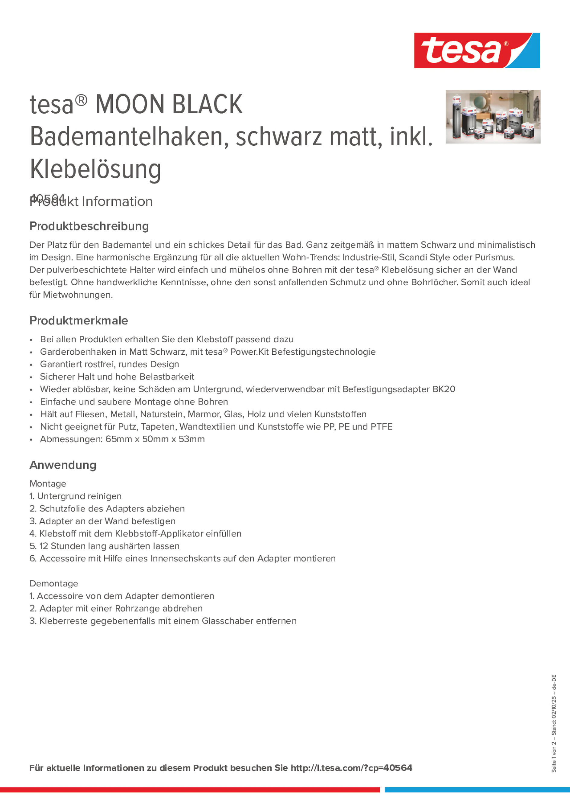 Product information_tesa® 40564_de-DE