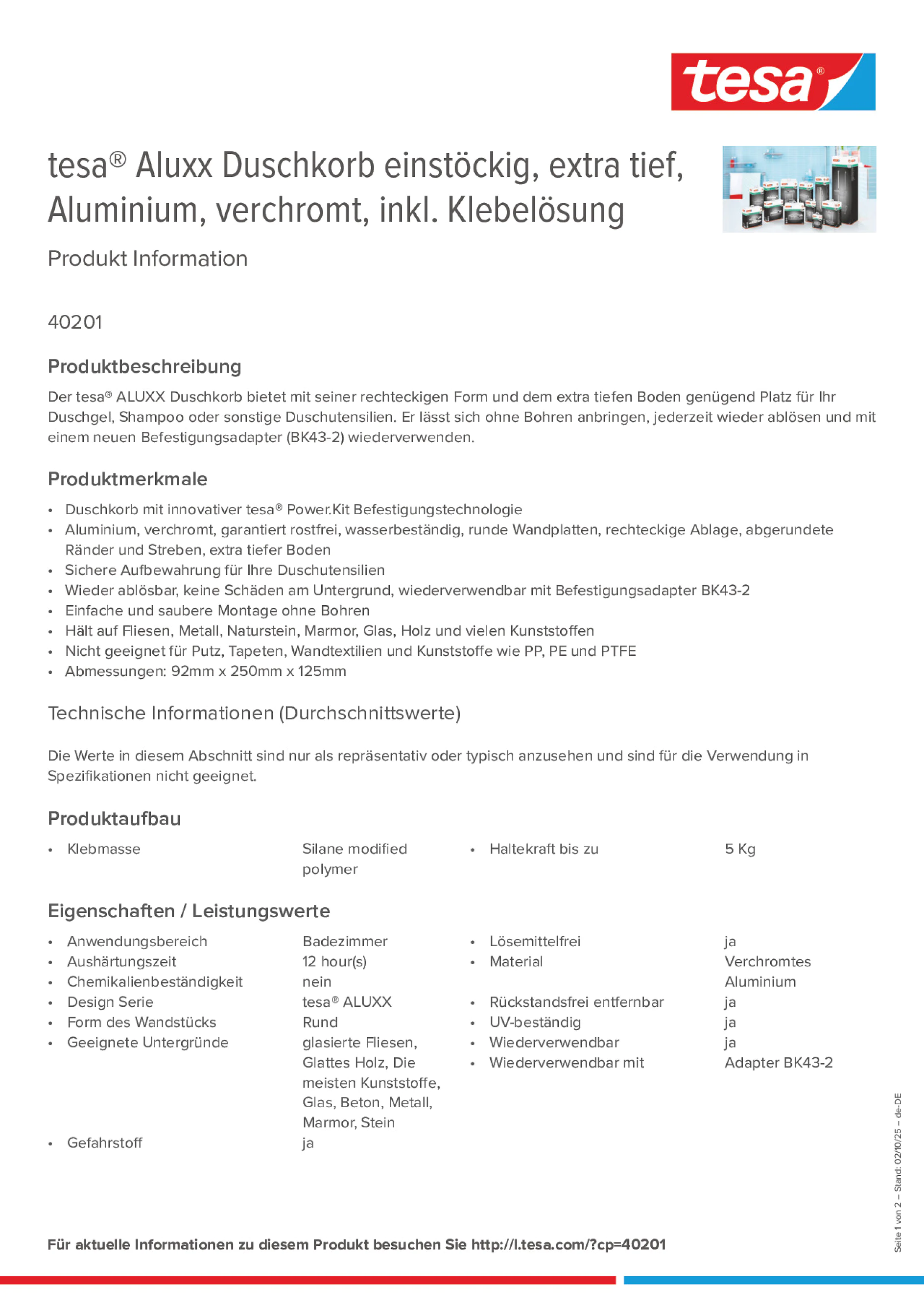 Product information_tesa® 40201_de-DE