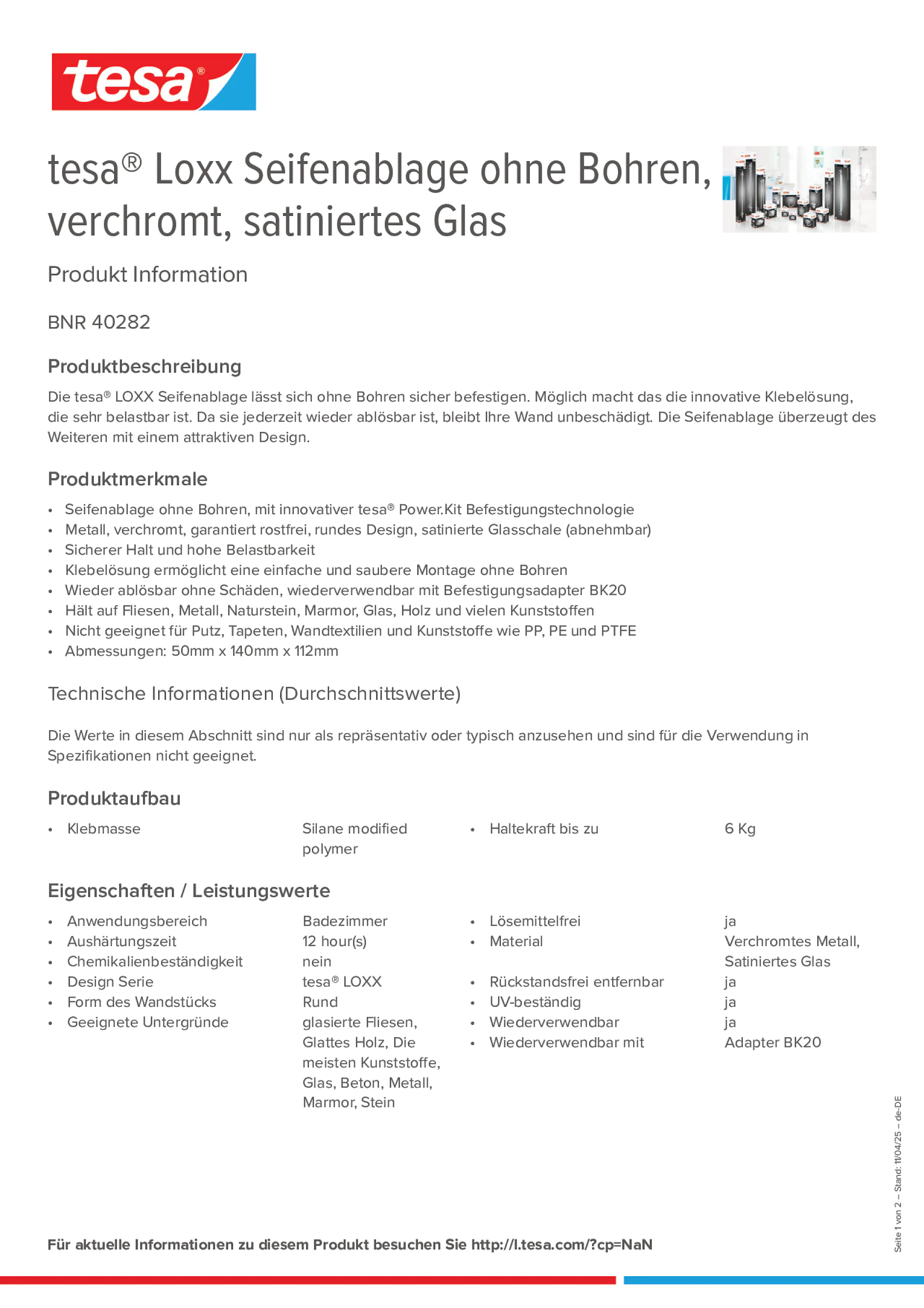 Product information_tesa® 40282_de-DE