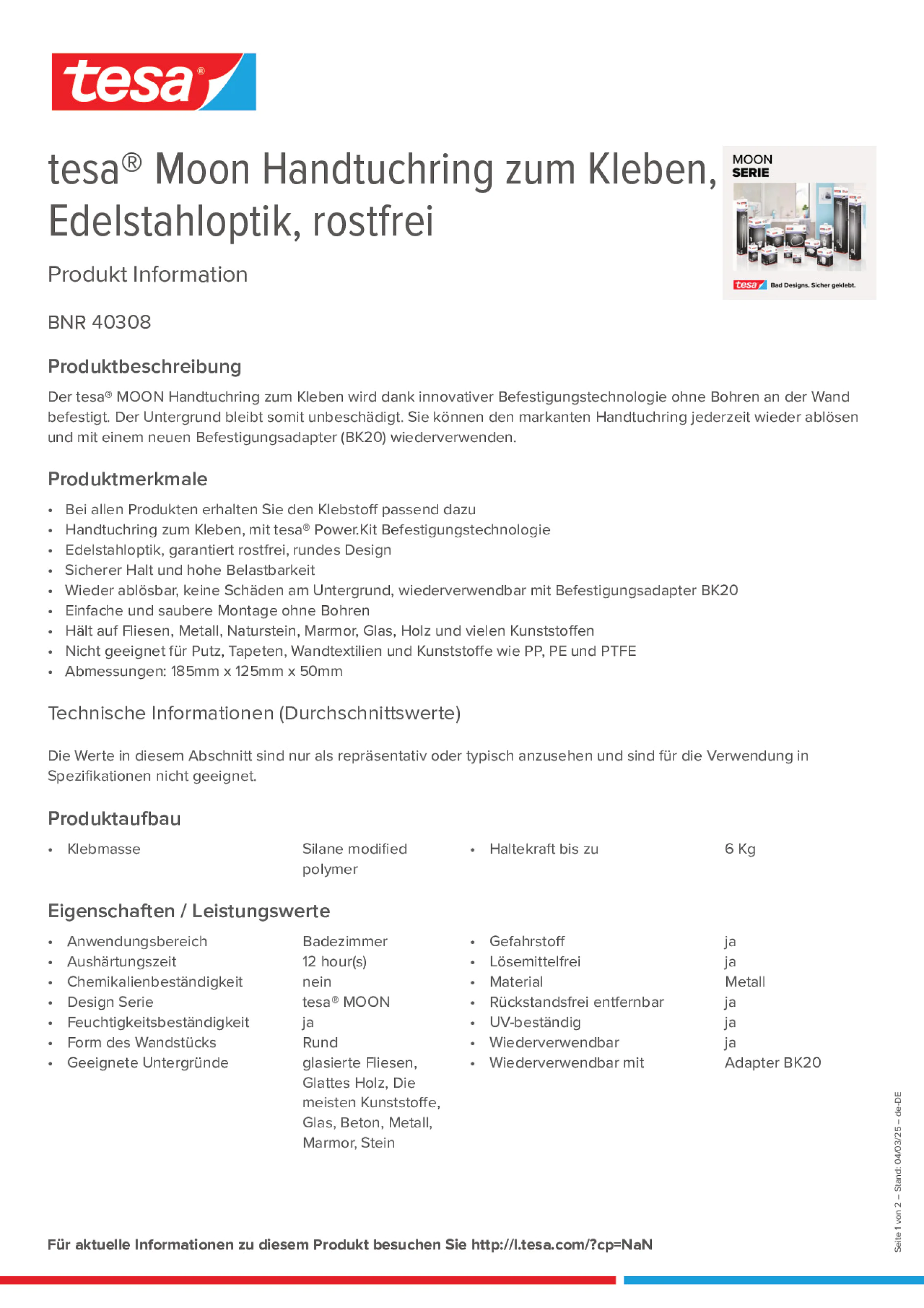 Product information_tesa® 40308_de-DE