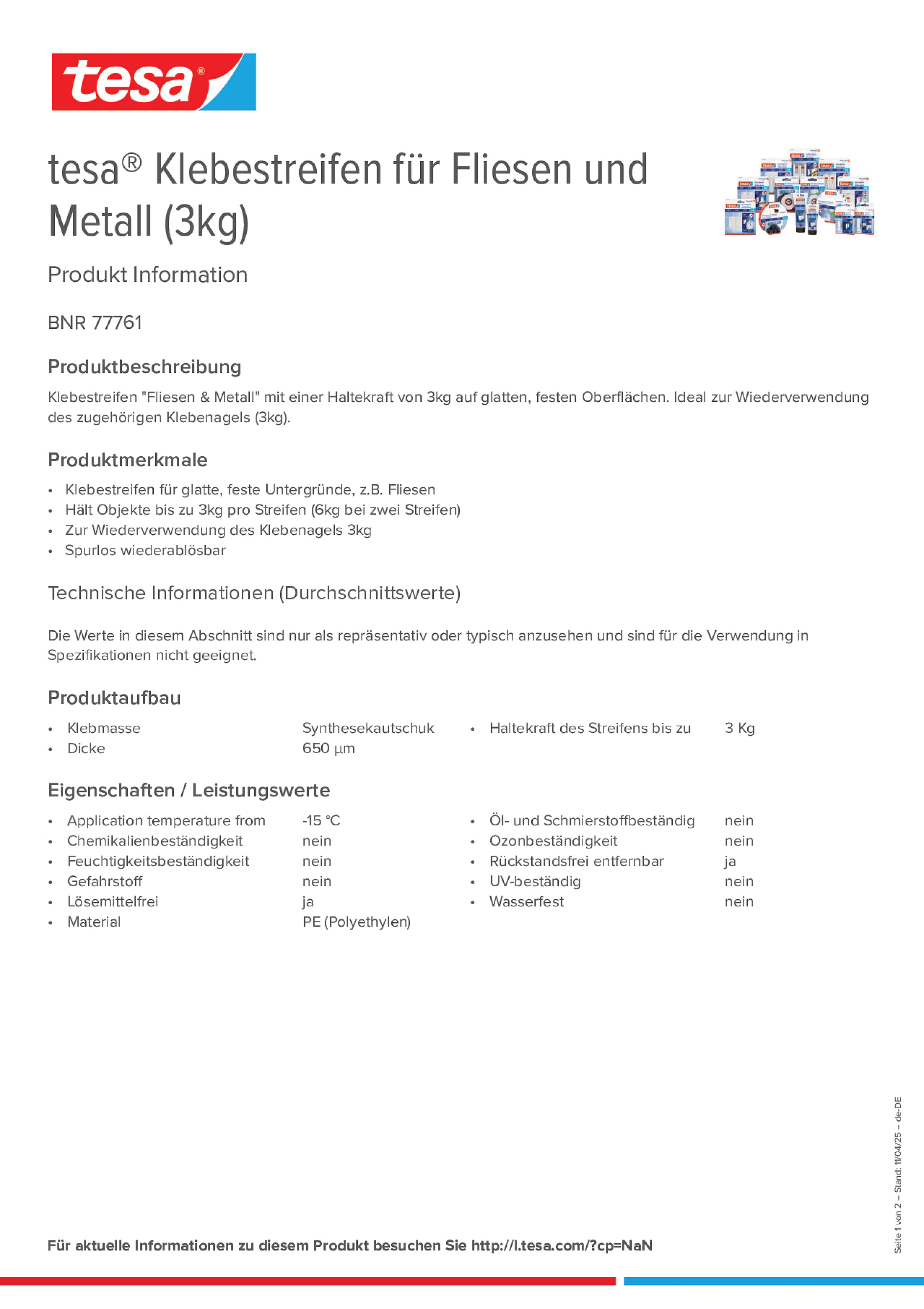 Product information_tesa® 77761_de-DE