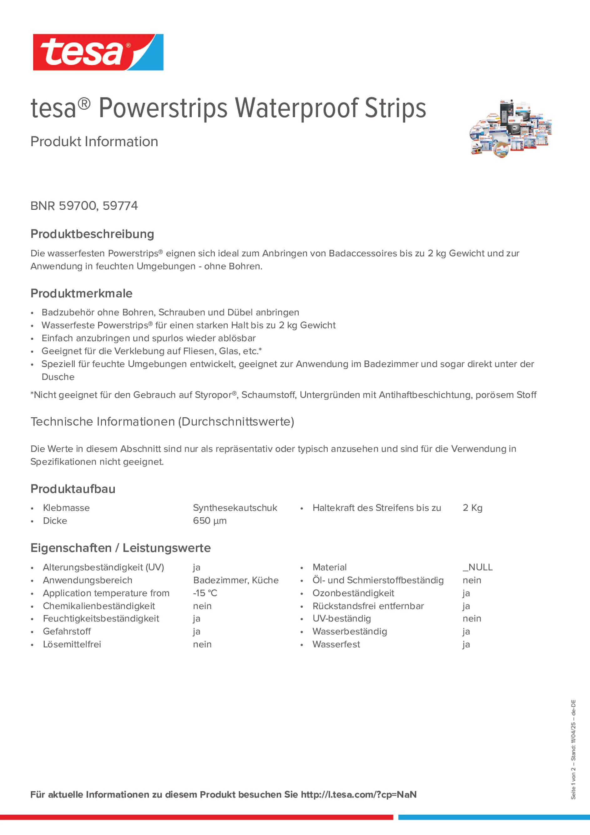 Product information_tesa® Powerstrips 59700_de-DE