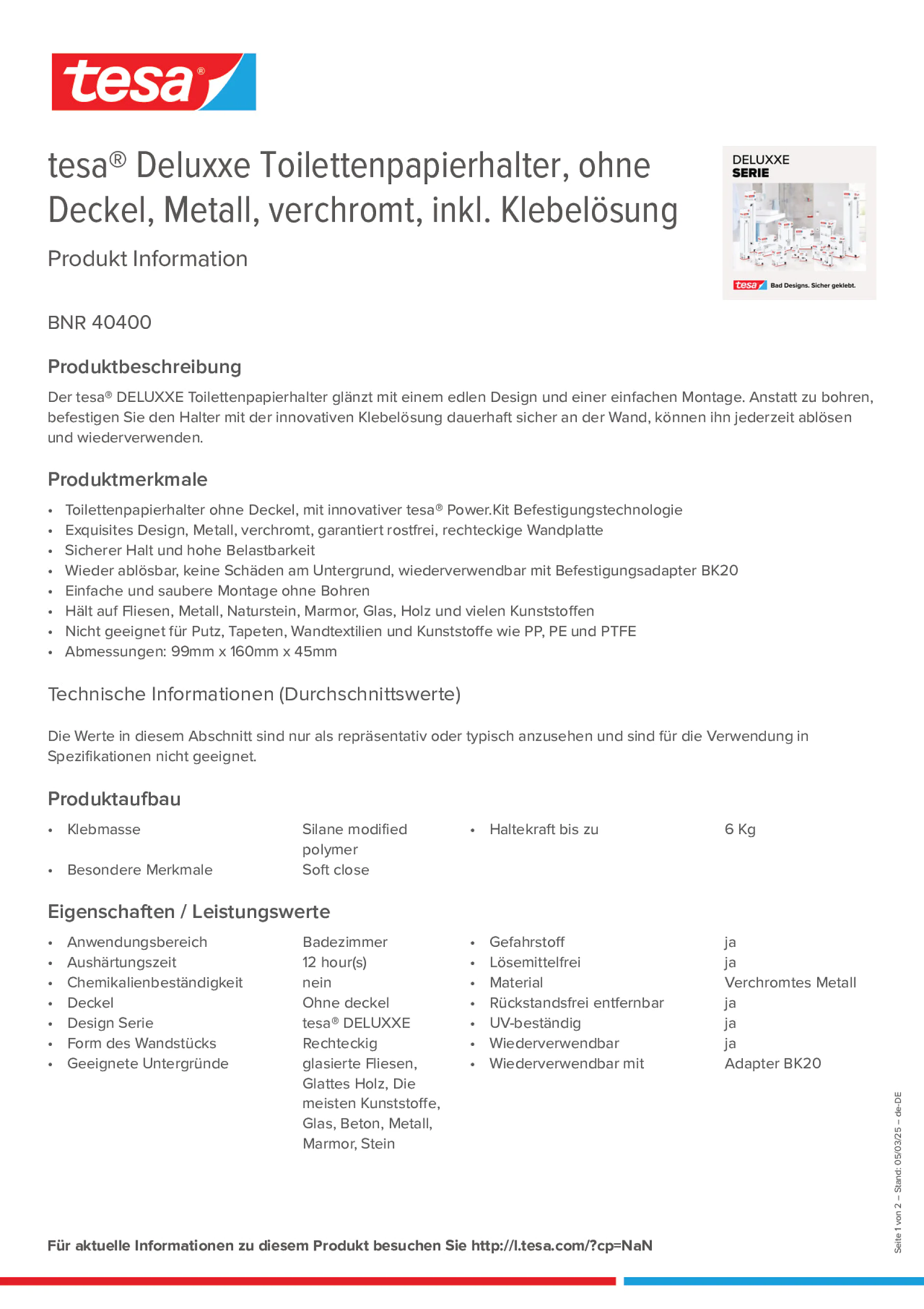 Product information_tesa® 40400_de-DE