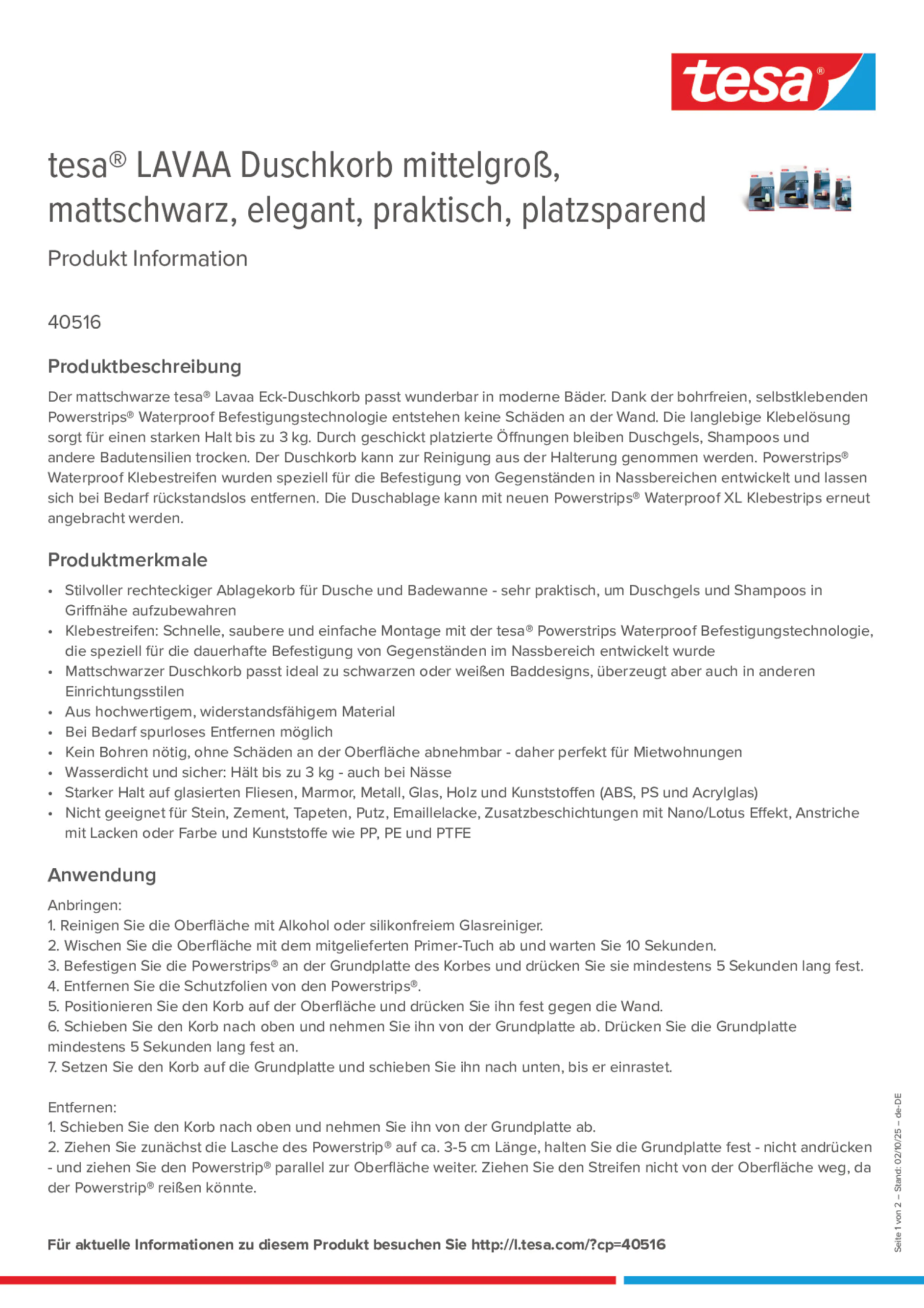 Product information_tesa® 40516_de-DE