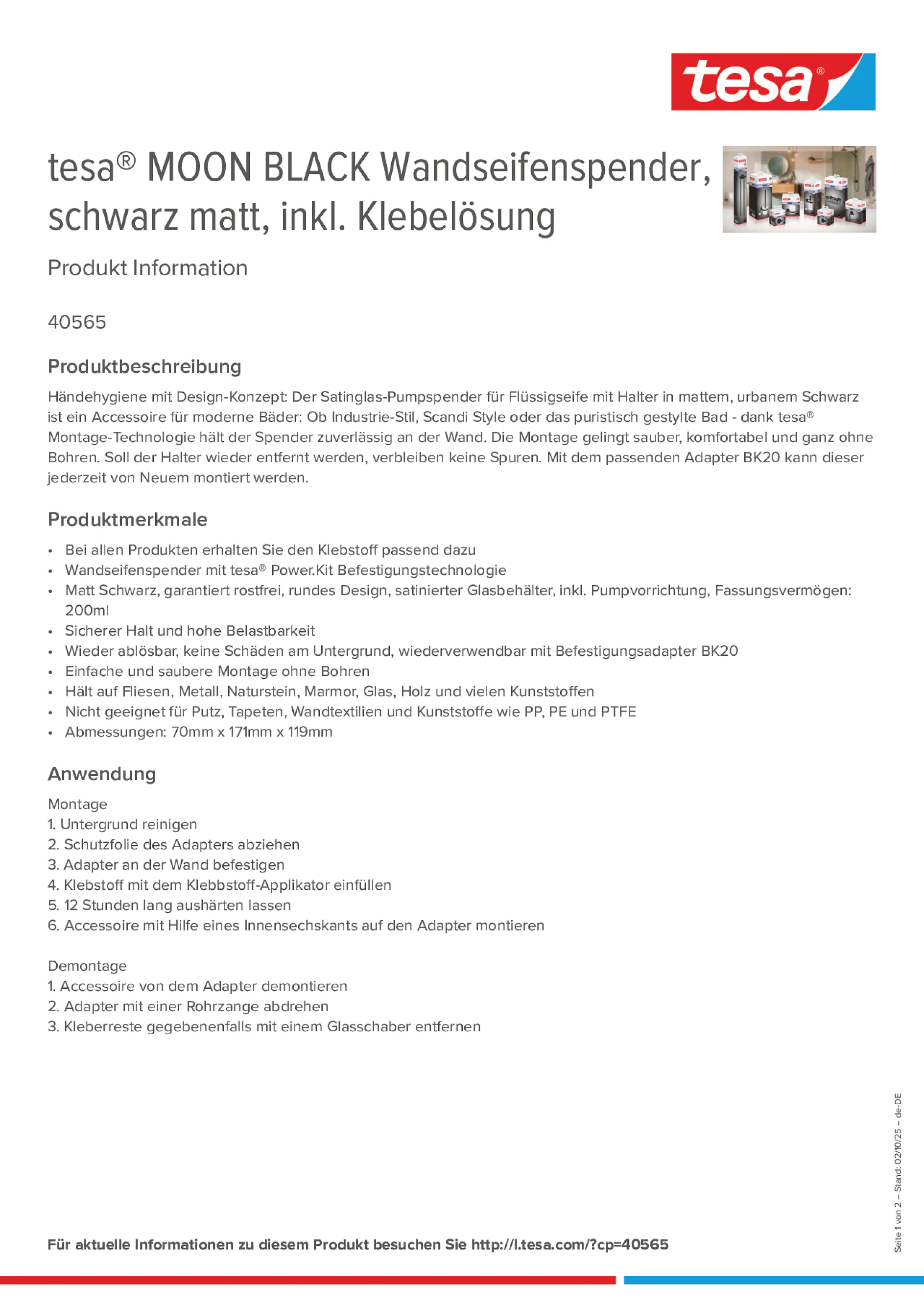 Product information_tesa® 40565_de-DE