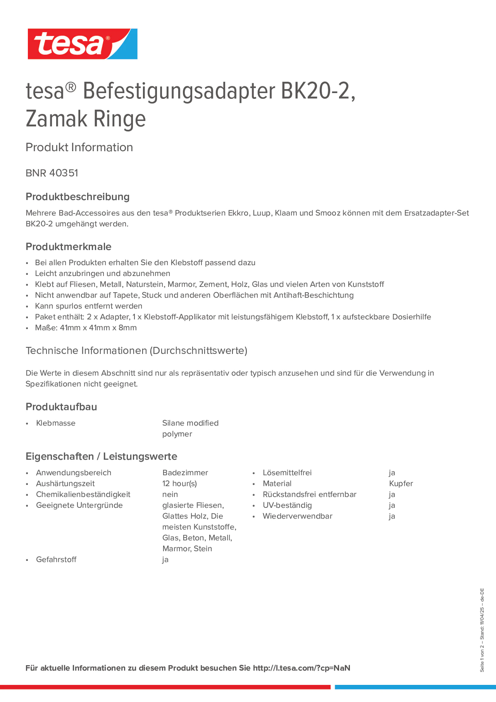 Product information_tesa® 40351_de-DE