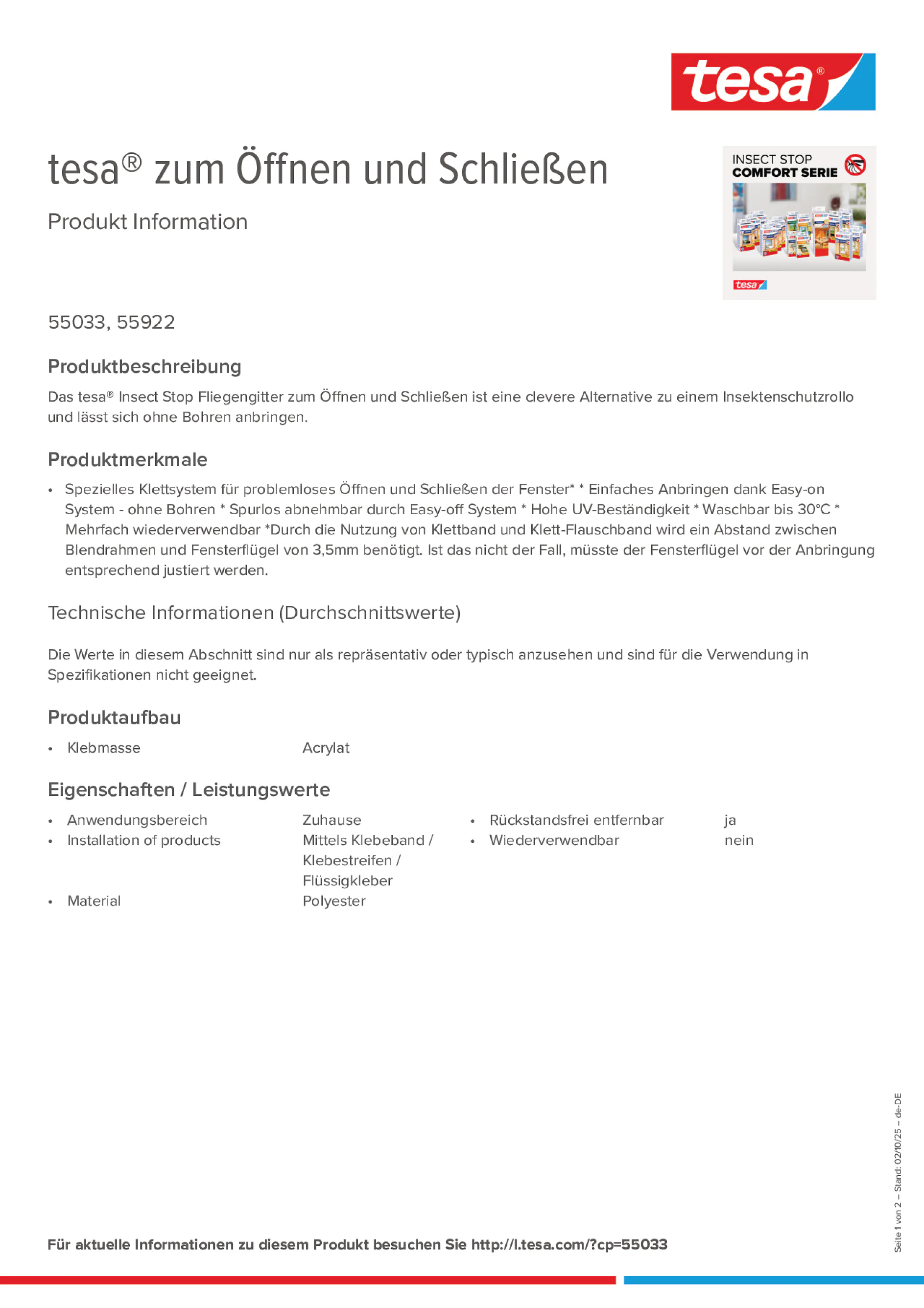 Product information_tesa® 55033_de-DE